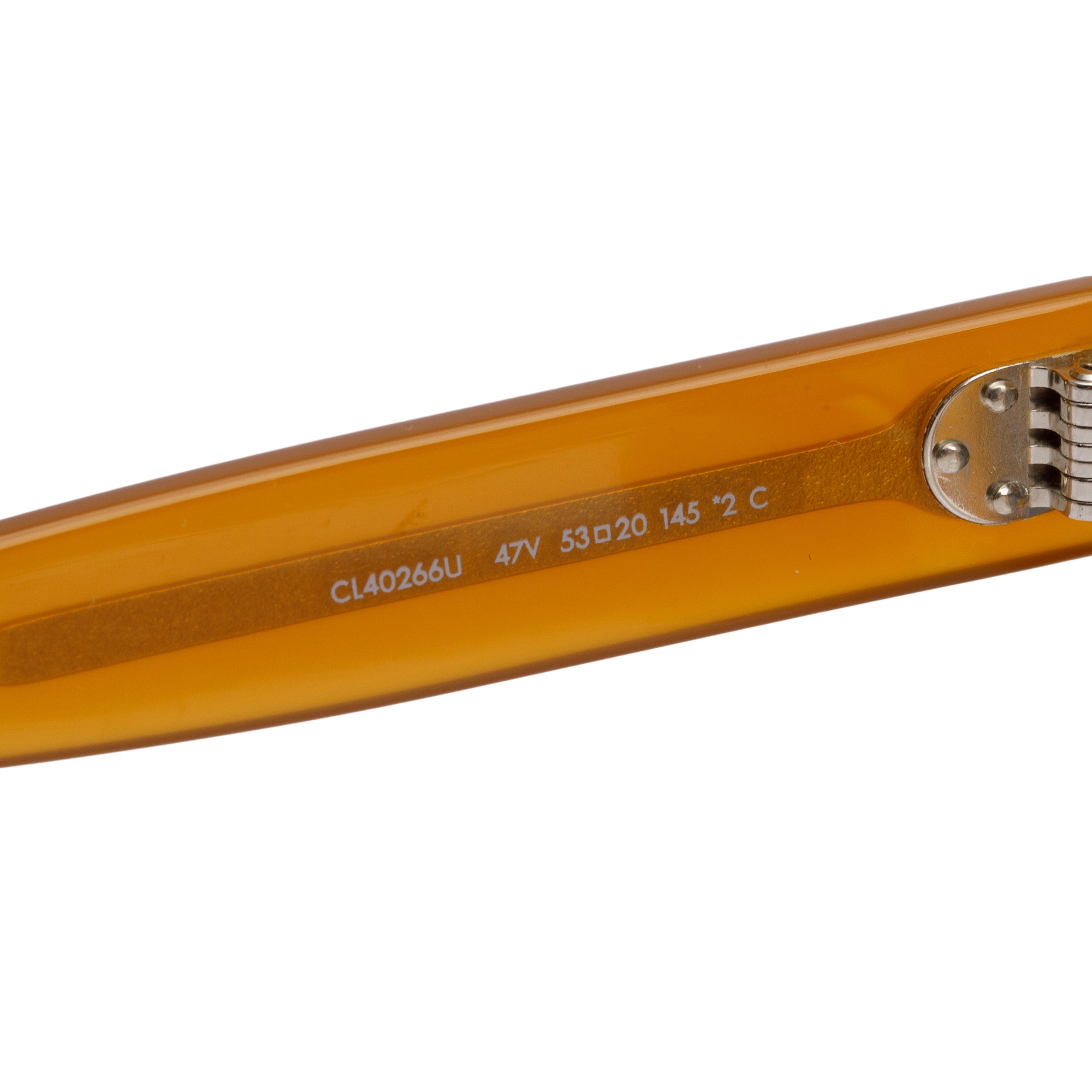 Celine CL40266U Brown Acetate Bold 3 Dots Frame 42 Sunglasses