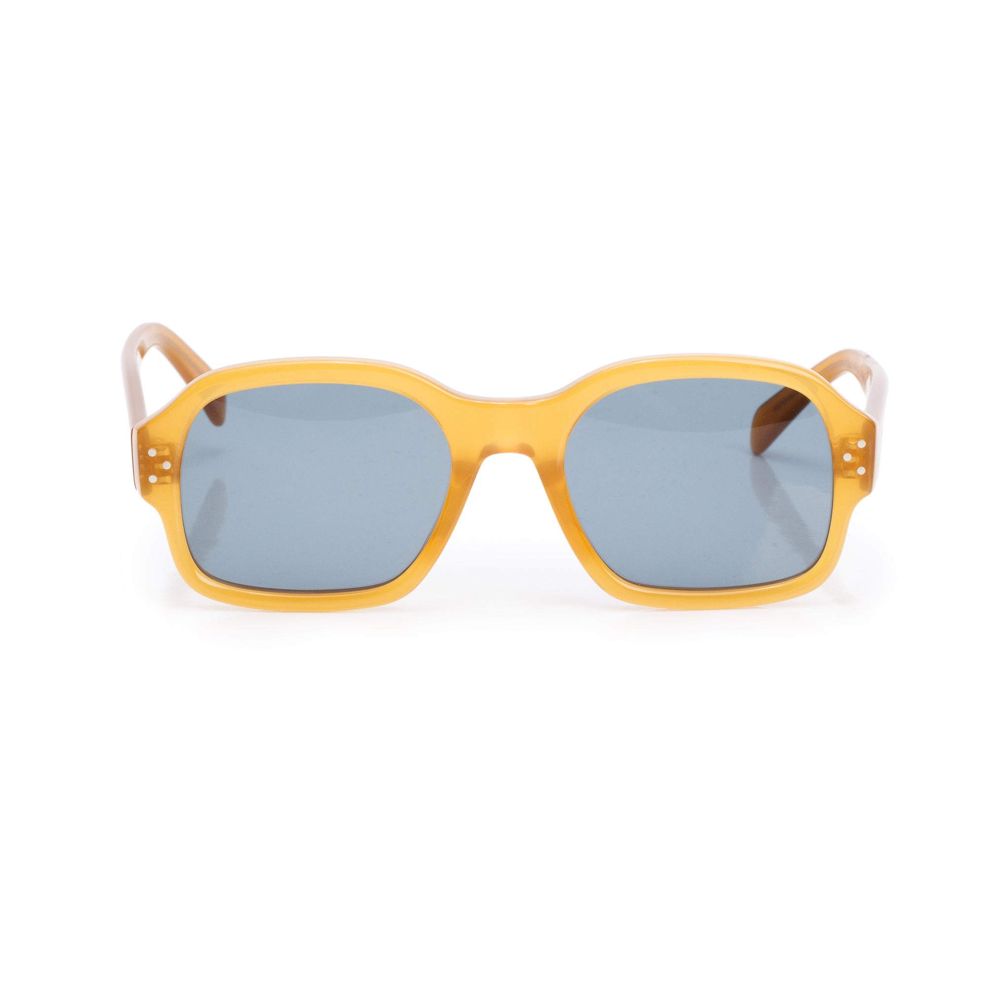 Celine CL40266U Brown Acetate Bold 3 Dots Frame 42 Sunglasses