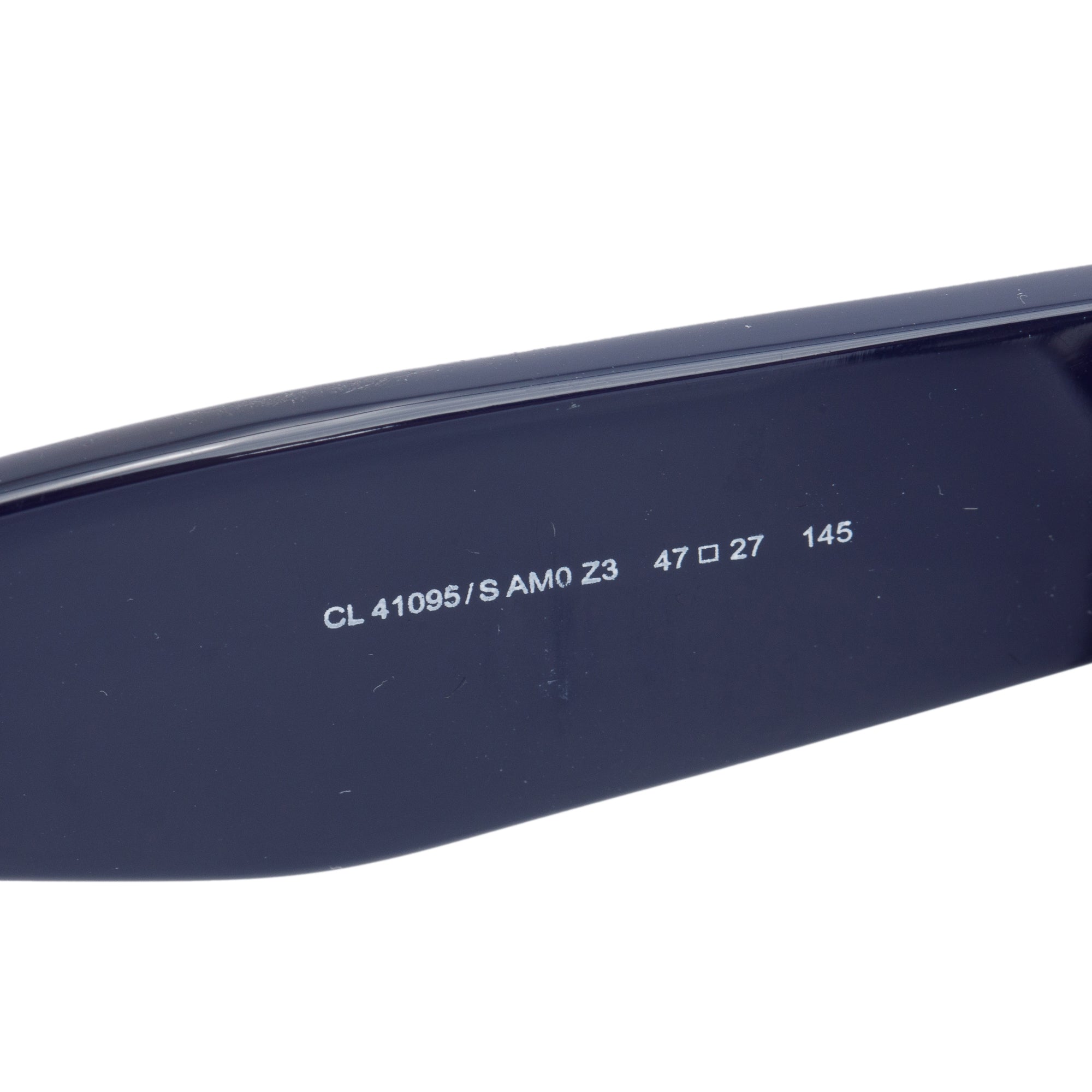 Celine CL41095/S Navy Acetate Round Sunglasses