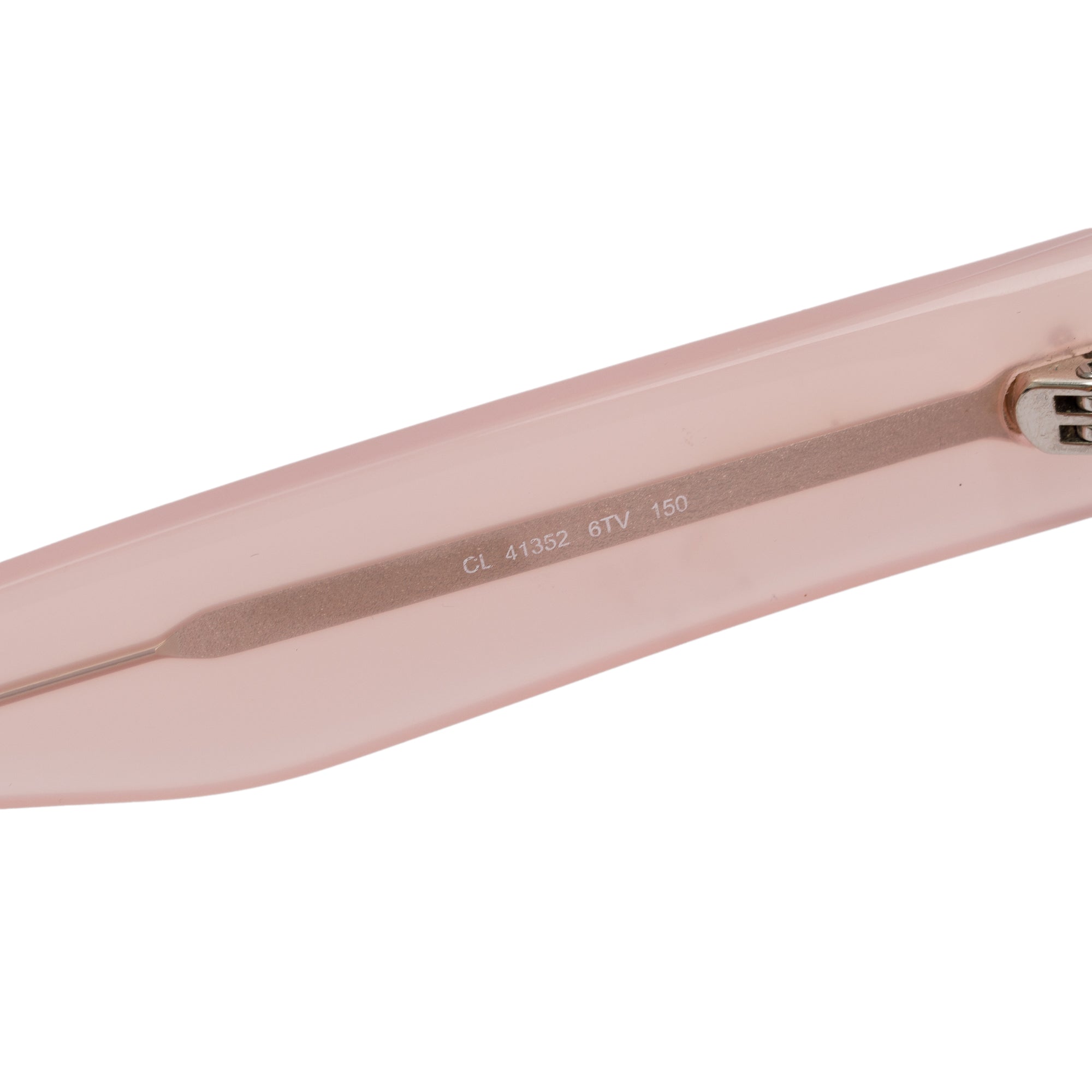 Celine CL41352 Black & Pink Acetate Square Sunglasses