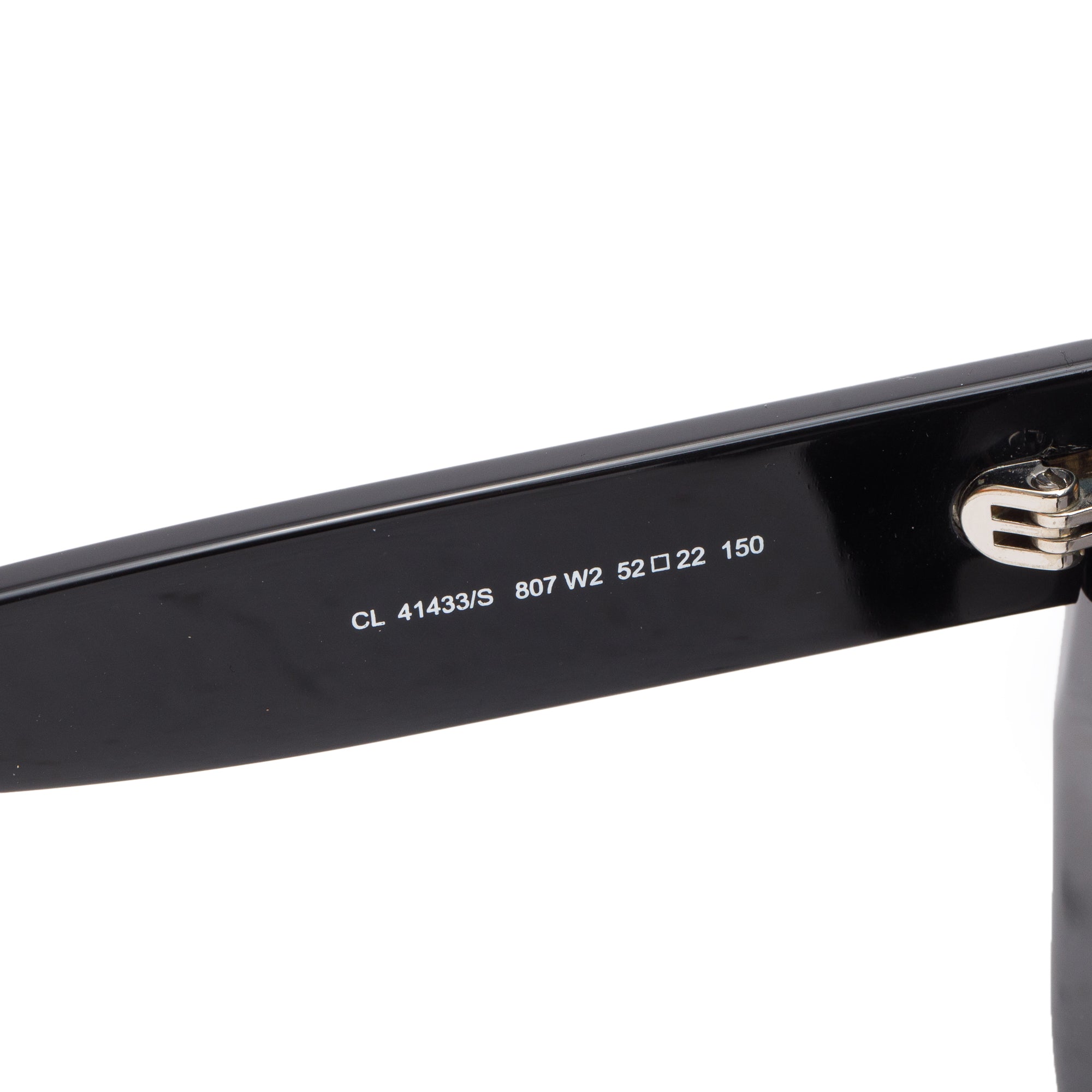 Celine CL41433/S Black Acetate Stella Sunglasses w/ Case