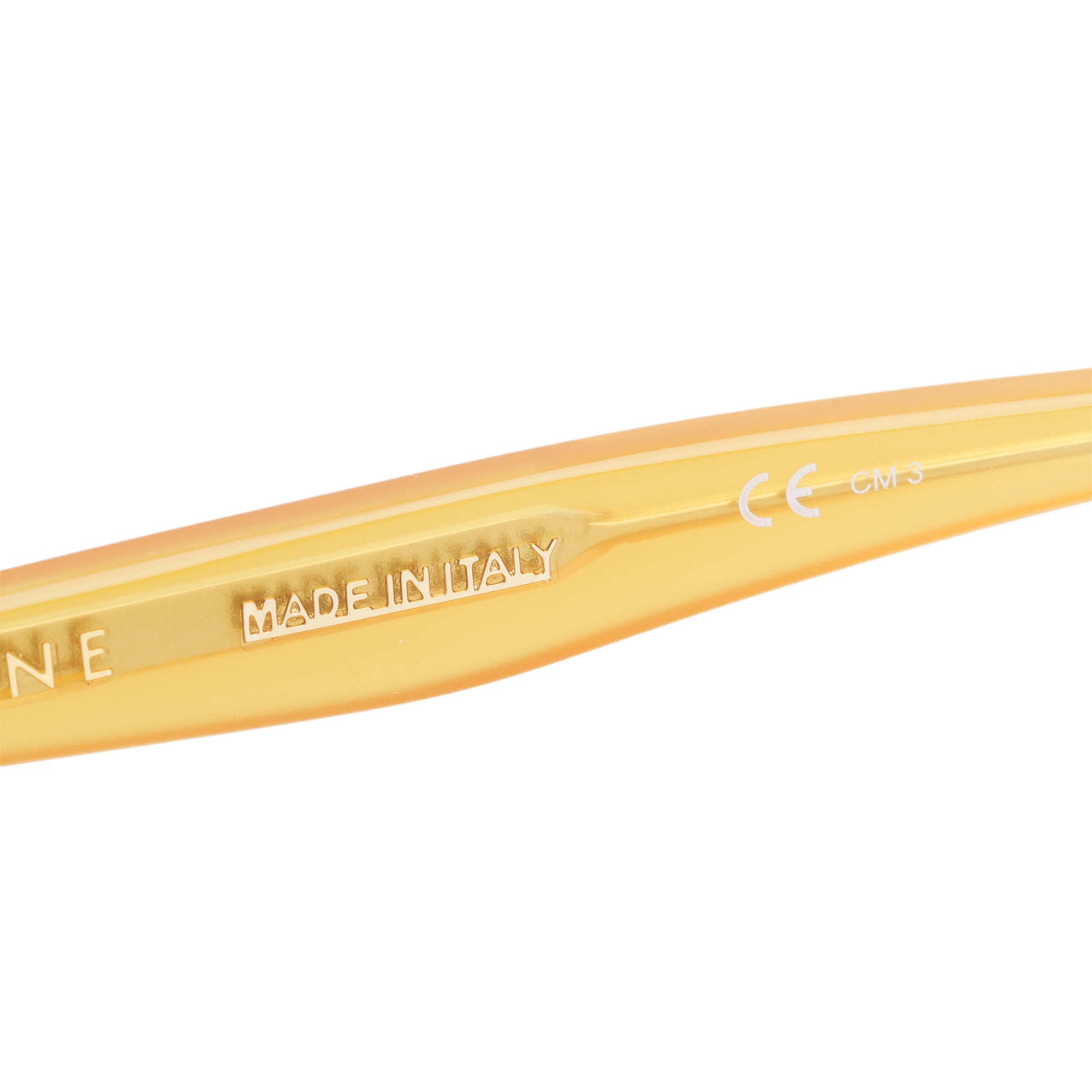 Celine CL41436/S Brown Acetate Thin Ella Round Sunglasses w/ Box & Case