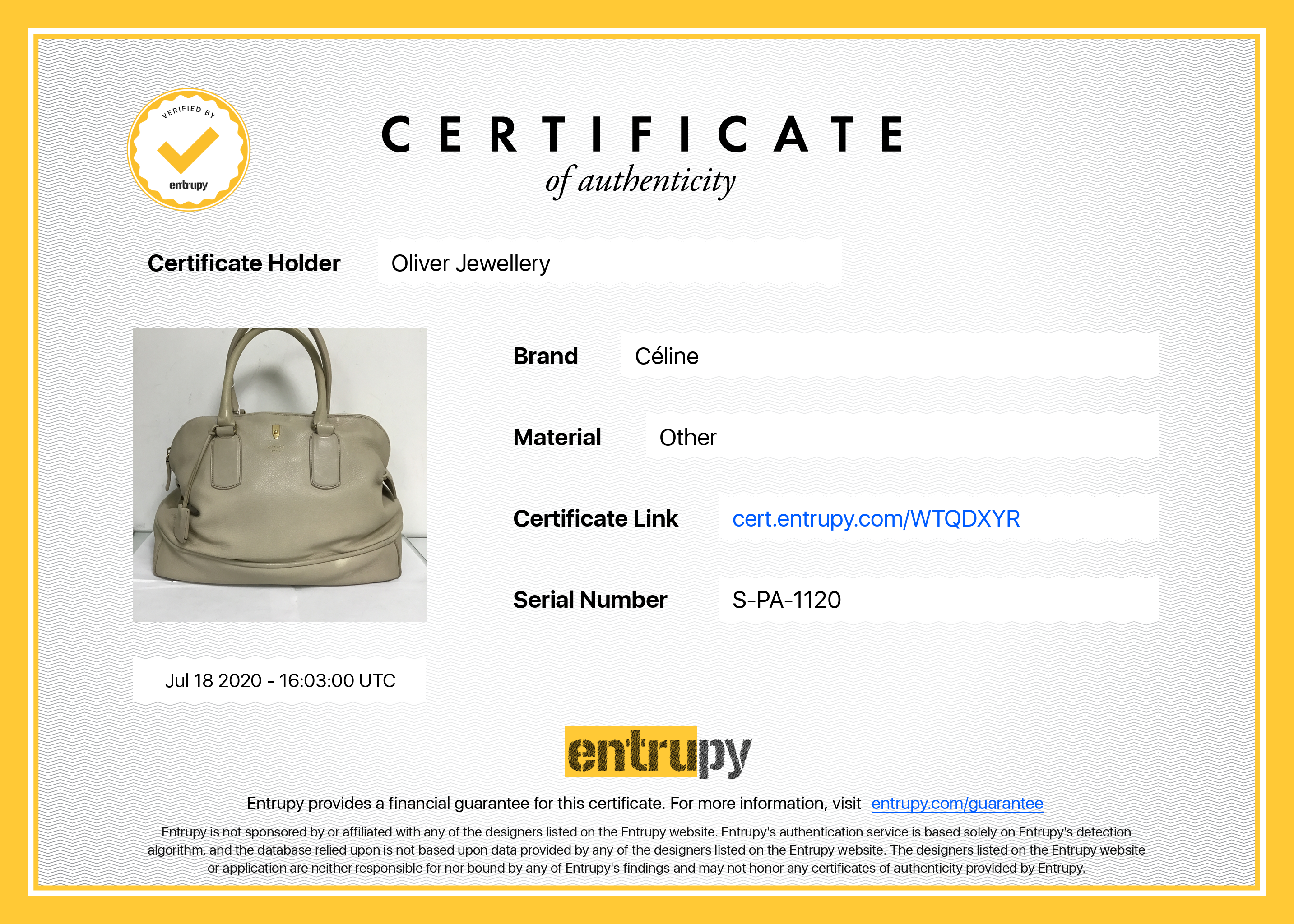 Celine Leather Bowling Bag