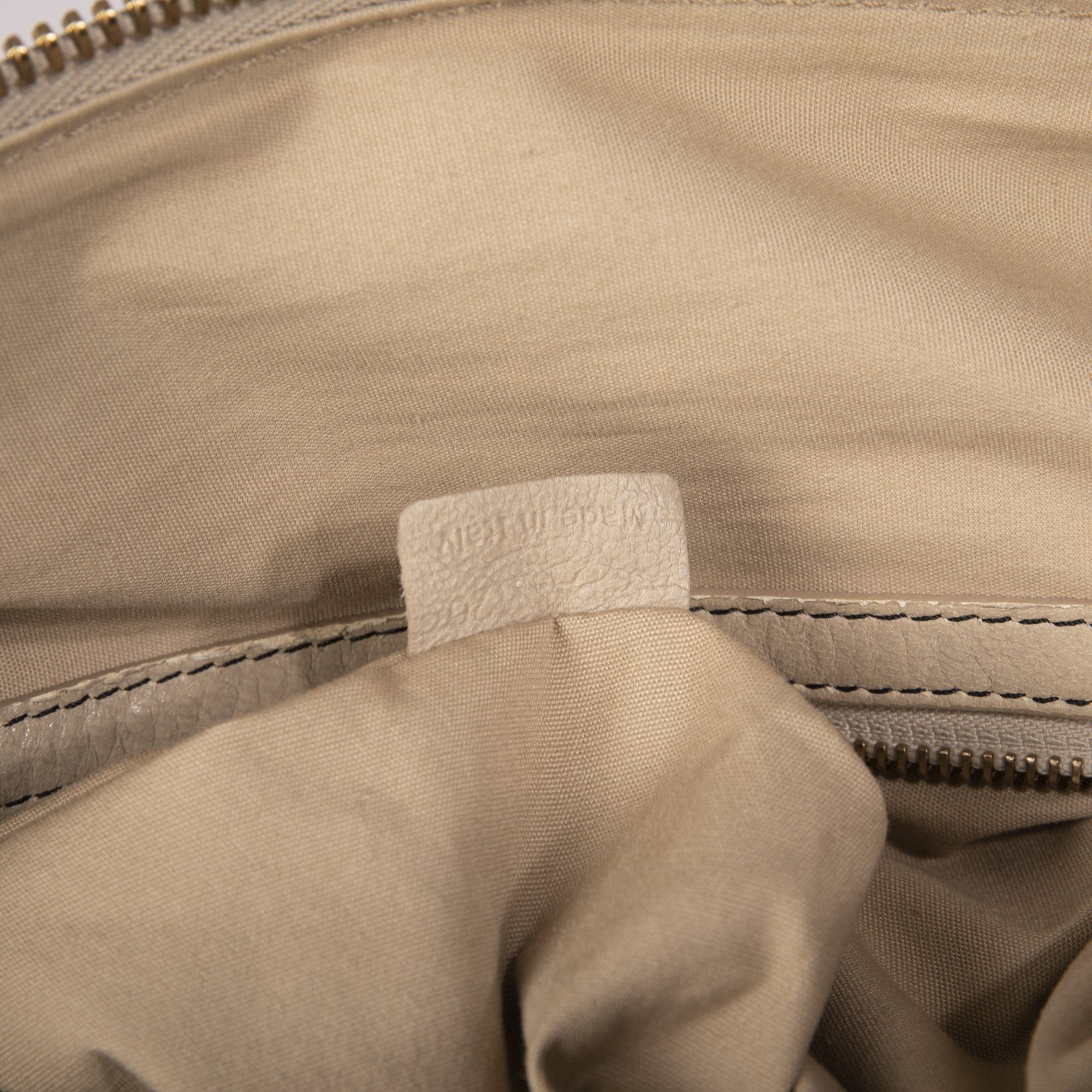 Celine Leather Bowling Bag