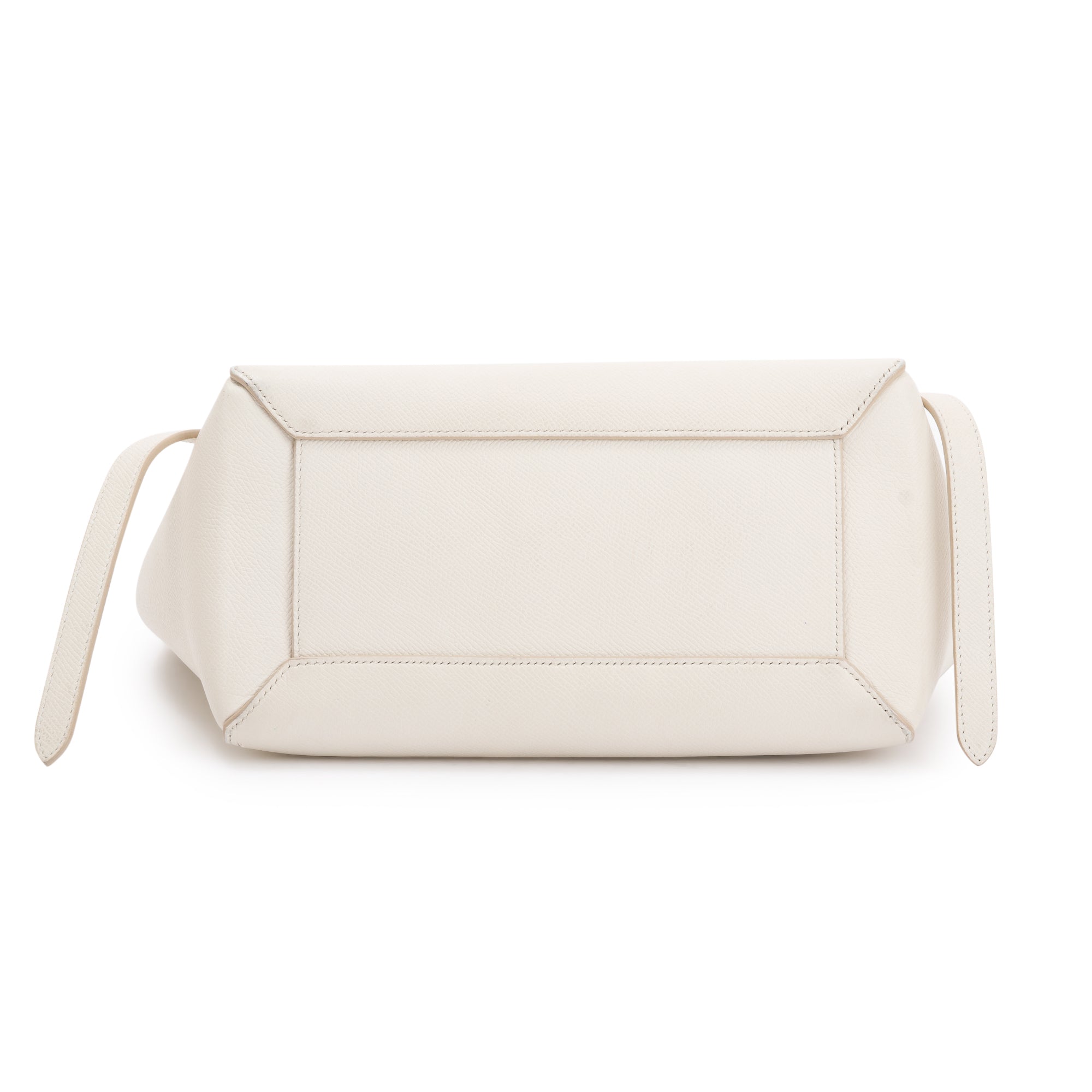 Celine Neutral Leather Micro Belt Bag w/ Strap