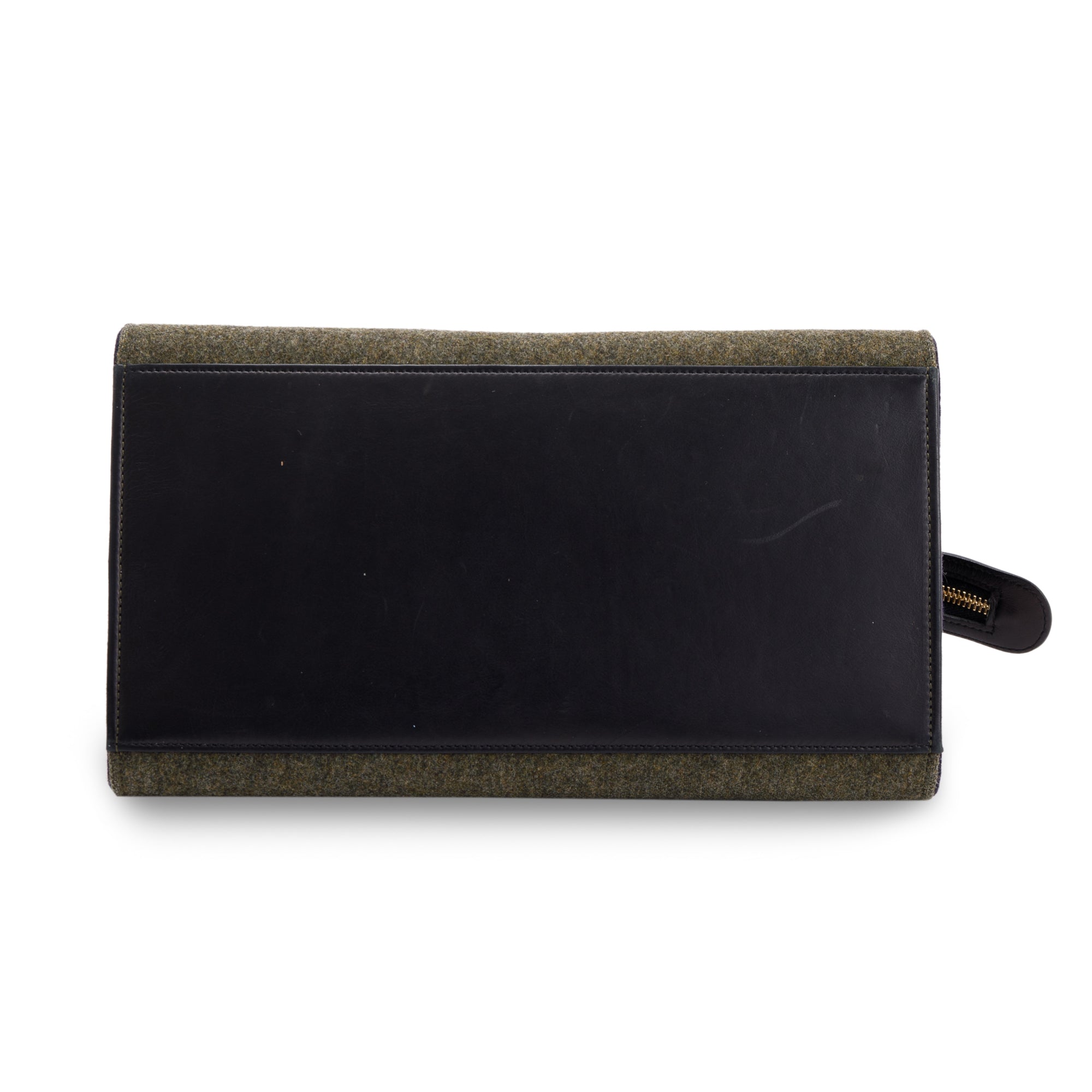 Celine Small Tricolour Wool Trapeze Bag