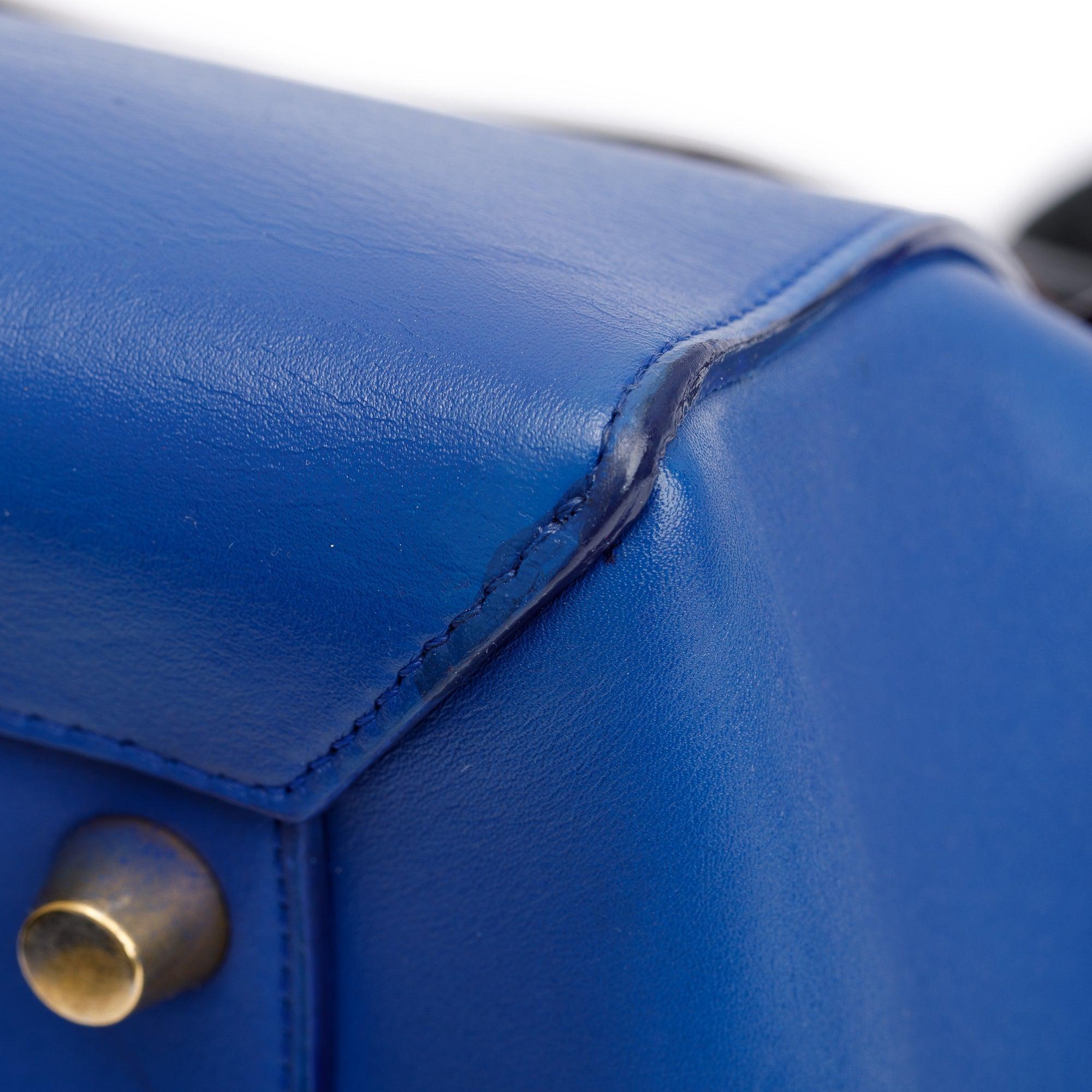 Celine Tricolor Calfskin Leather Mini Belt Bag