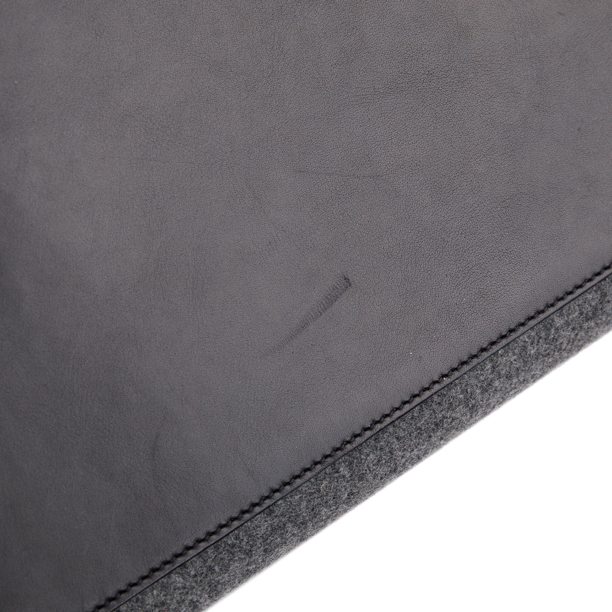 Celine Tricolor Calfskin Leather and Felt Medium Trapeze Bag w/ Strap