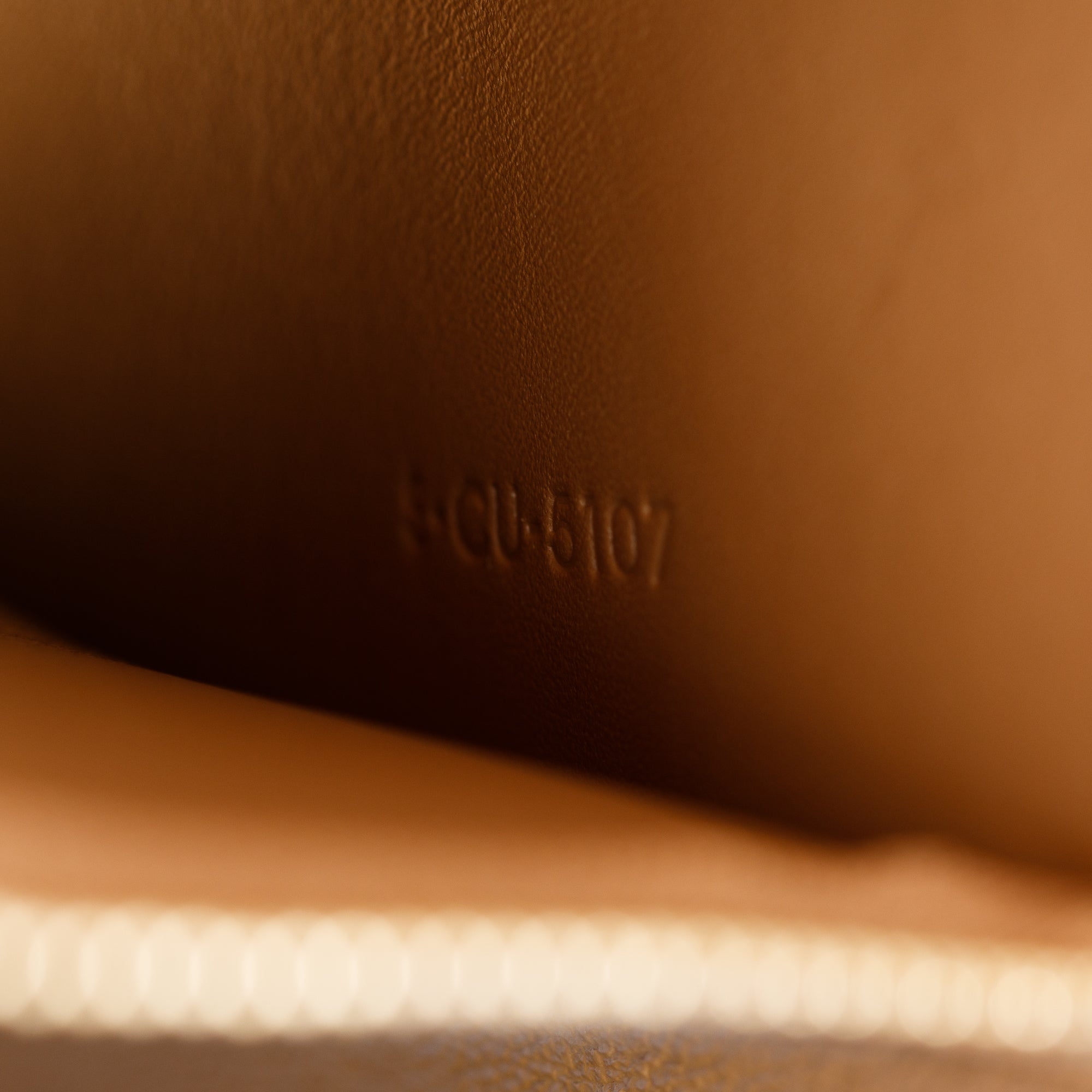 Celine White/Tan Smooth Calfskin Leather Medium Frame Shoulder Bag