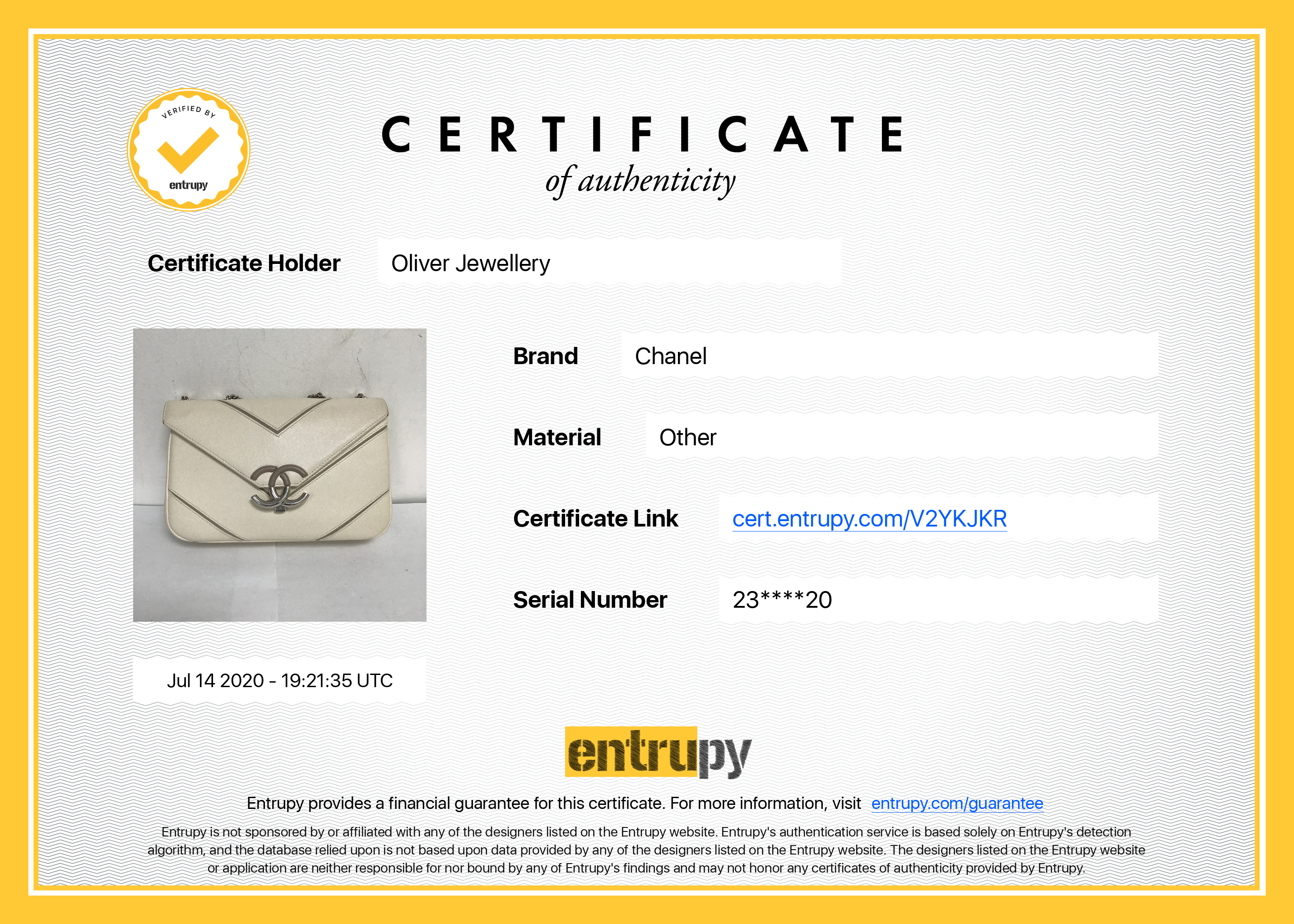 Chanel 2017 CC Chevron Flap Bag