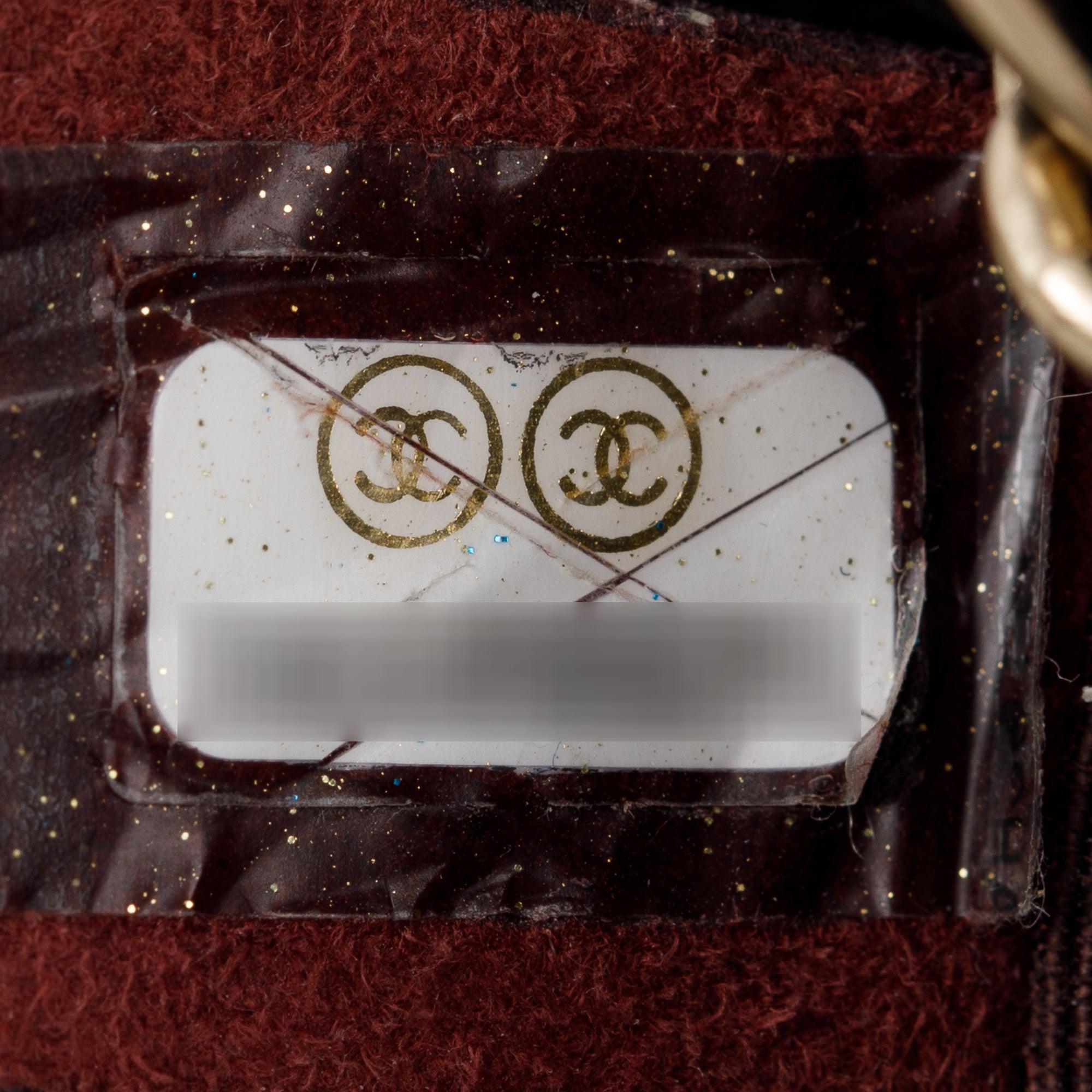 Chanel 2020 Black Calfskin Leather Tech Me Out Clutch With Chain w/ Authenticity Card