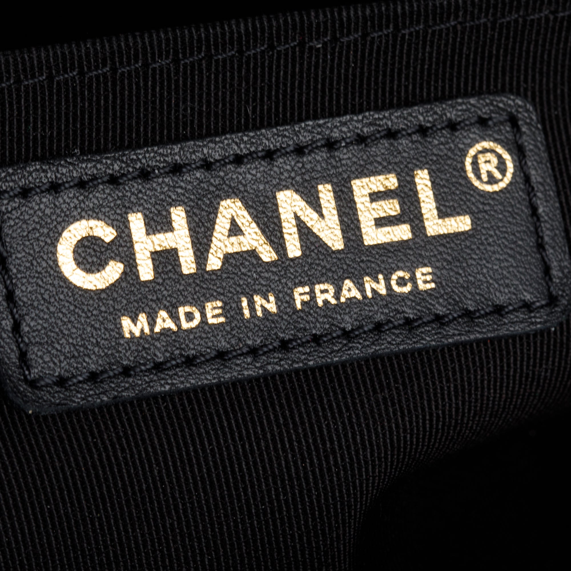 Chanel 2020 Black Chevron Quilted Lambskin Leather Medium Boy Bag w/ Box, Receipt & Authenticity Card