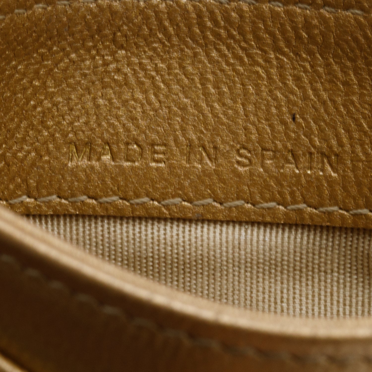 Chanel 2020 Gold Iridescent Lambskin Leather 19 Card Holder