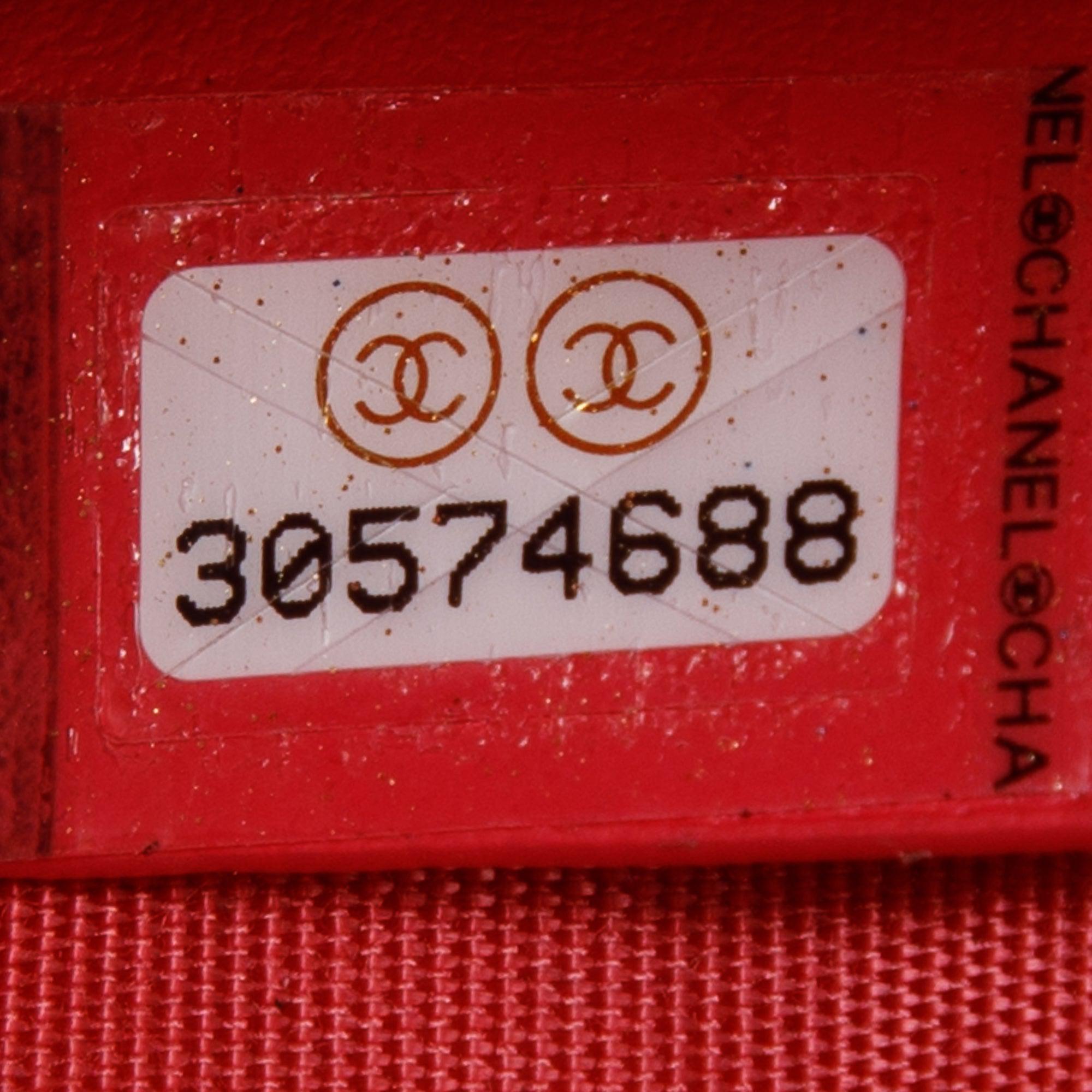 Chanel 2020 Quilted Caviar Leather CC Diamond Belt Bag w/ Box & Authenticity