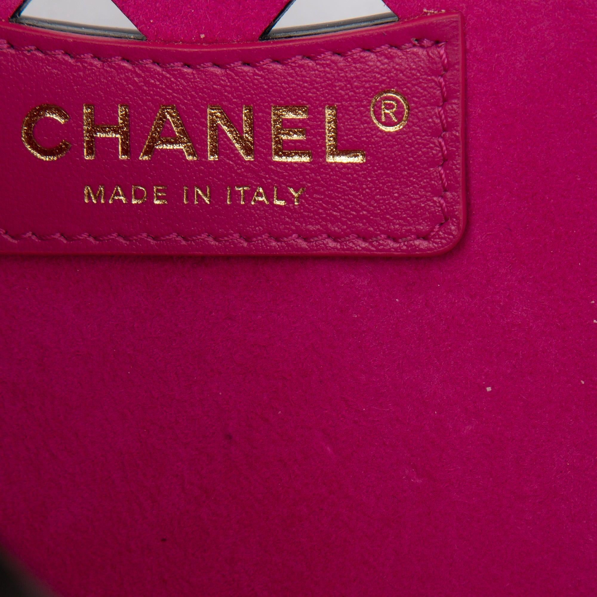 Chanel 2020 See Through Flap Bag w/ Box & Authenticity Card