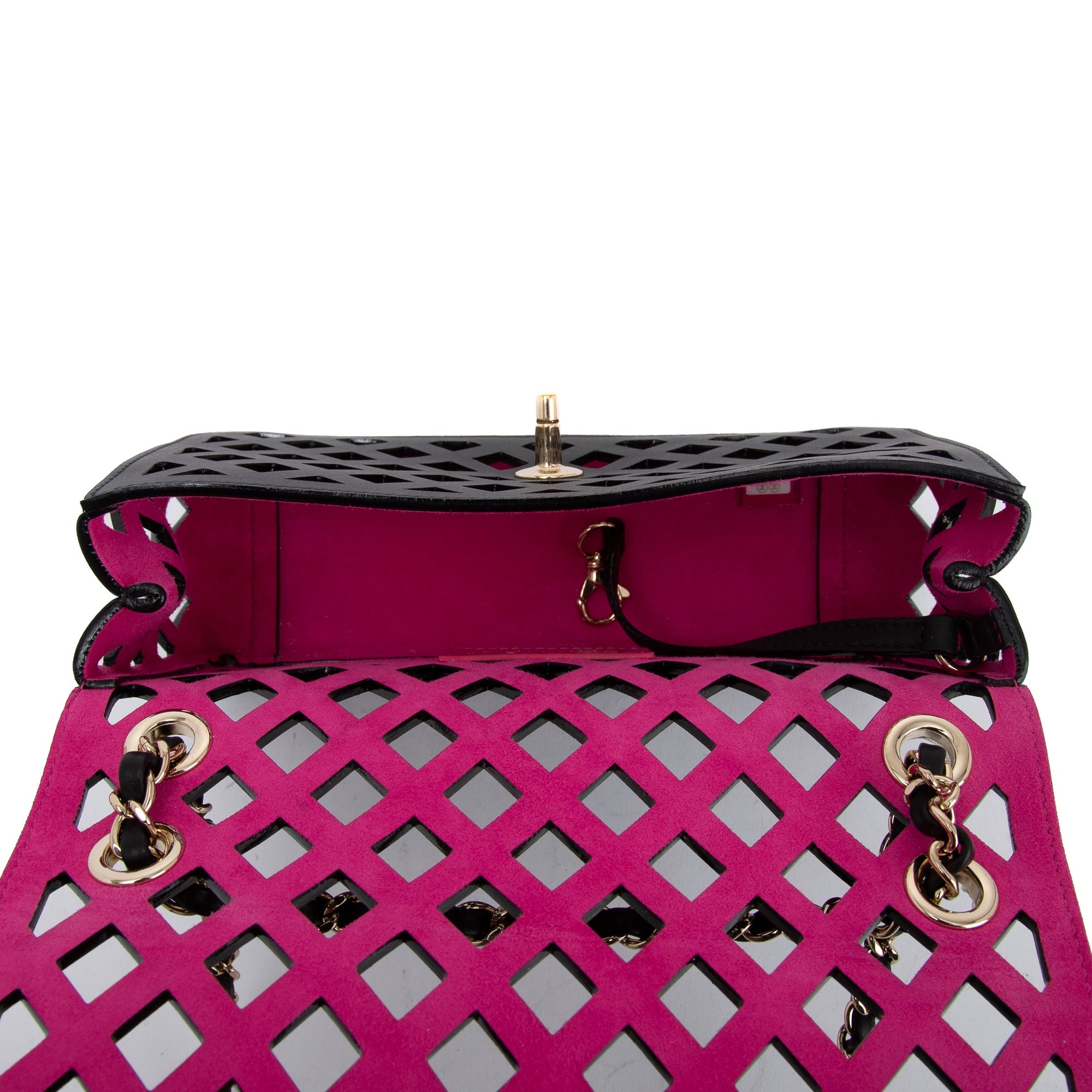 Chanel 2020 See Through Flap Bag w/ Box & Authenticity Card