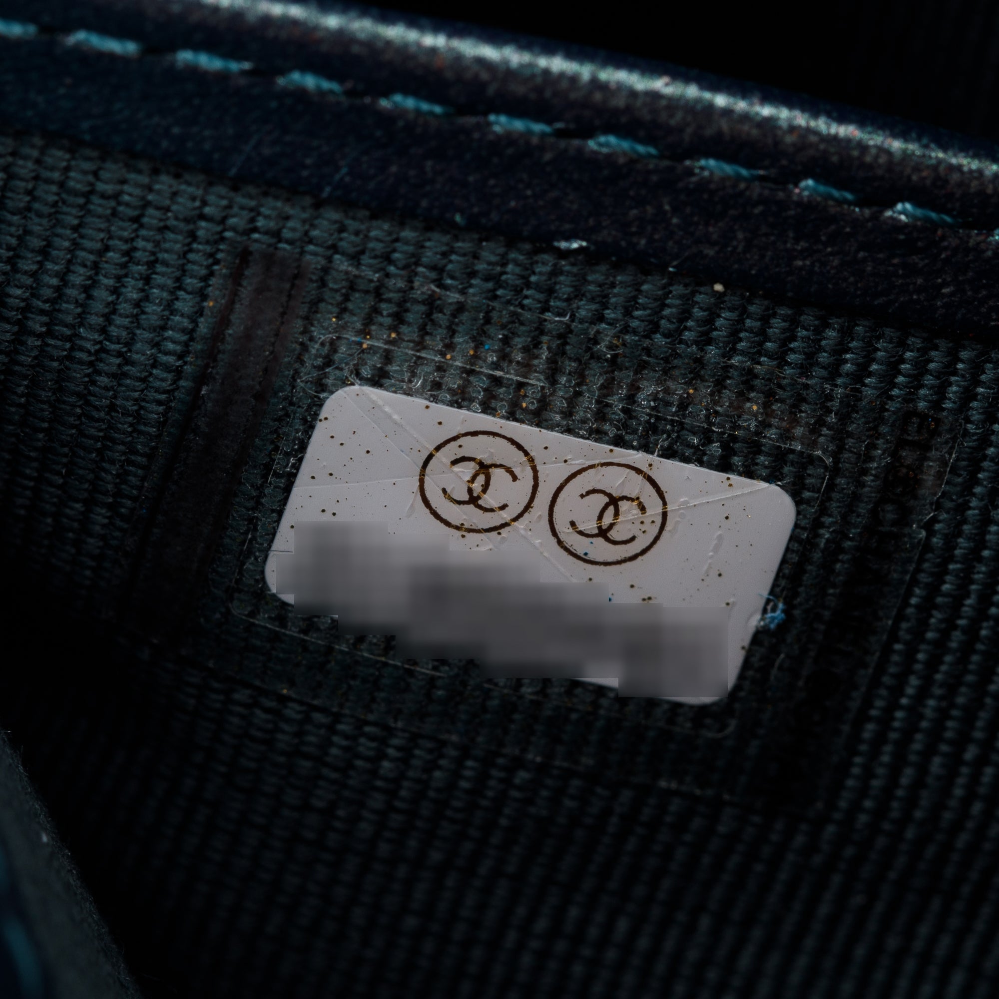 Chanel 2021 Green Iridescent Caviar Leather Classic Long Flap Wallet w/ Box & Authenticity Card