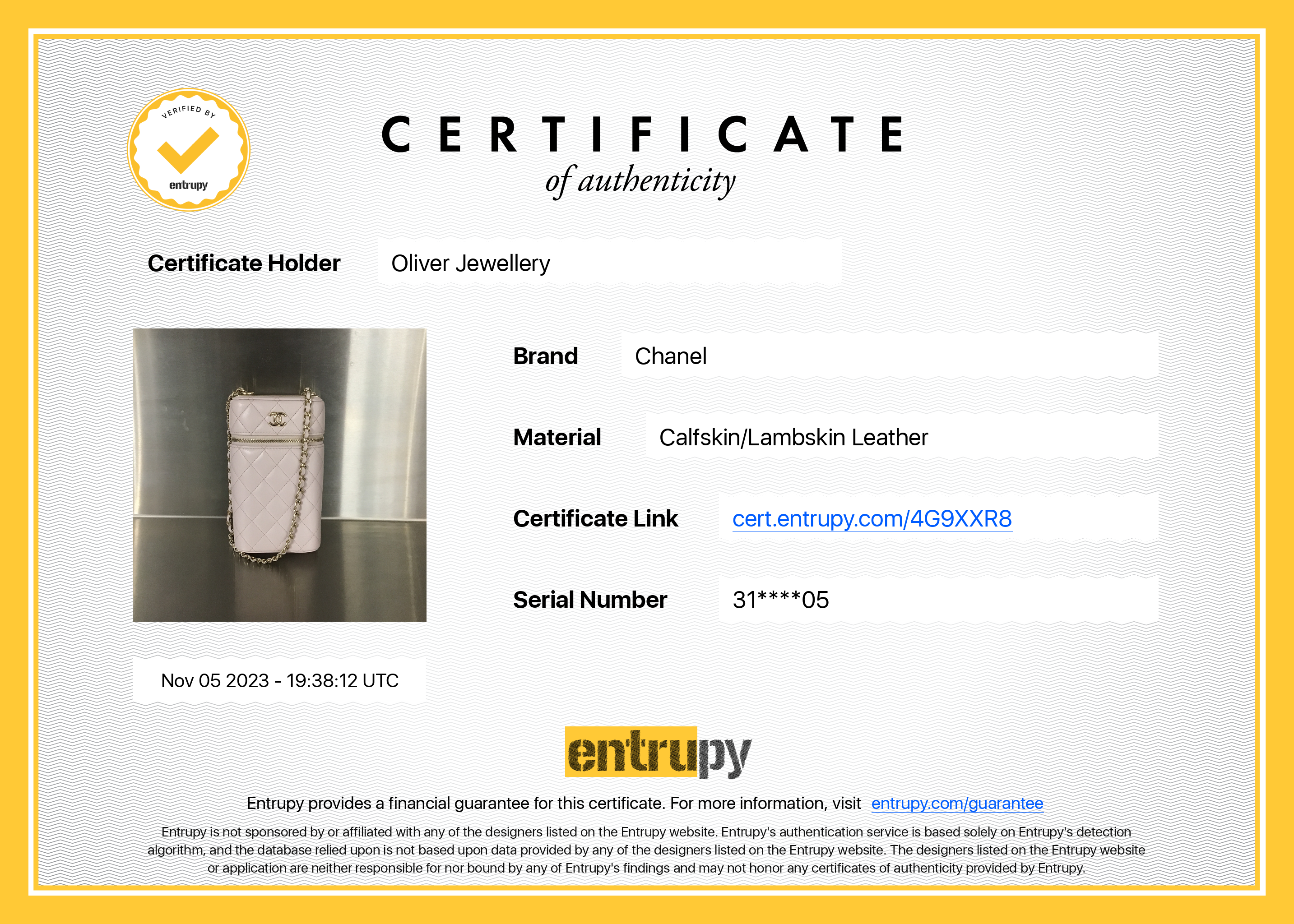 Chanel 2021 Pink Quilted Lambskin Leather Trendy CC Phone Holder Crossbody w/ Authenticity Card