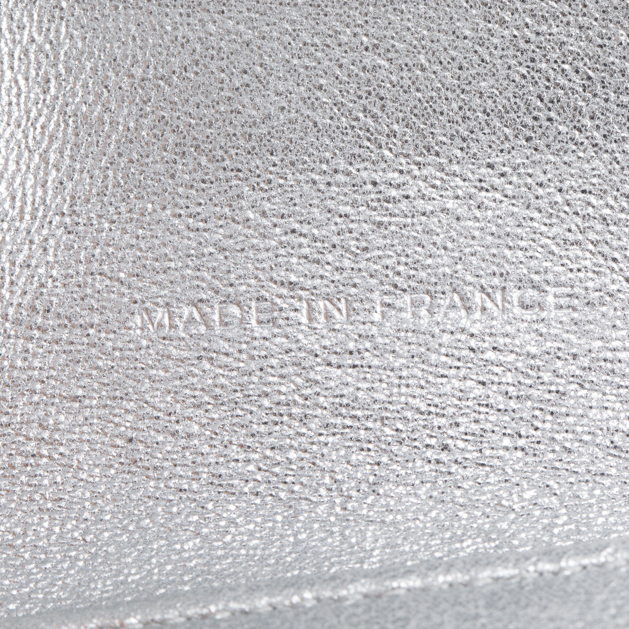 Chanel 2021 Silver Metallic Quilted Lambskin Leather Compact Wallet