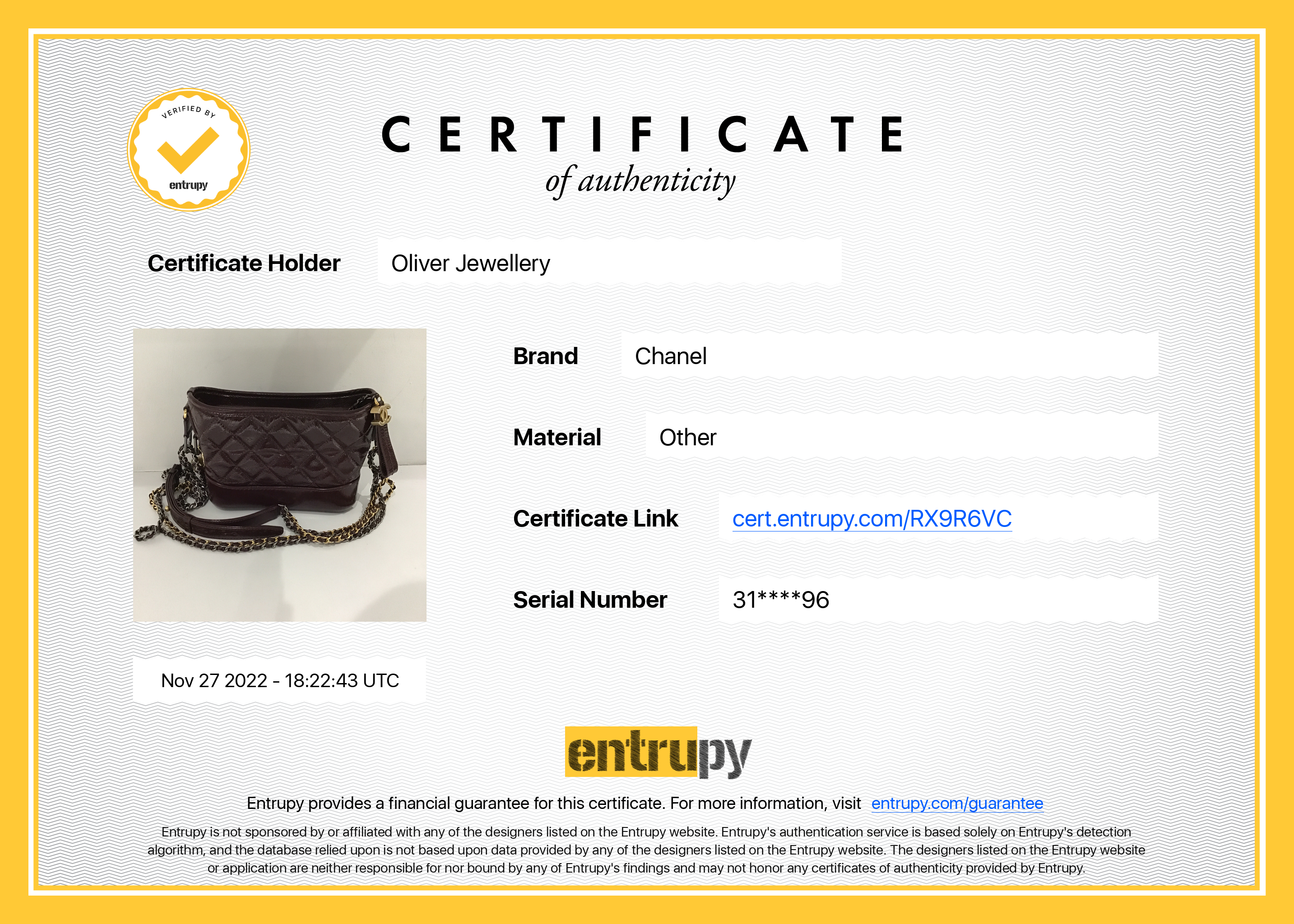 Chanel 2021 Small Gabrielle Hobo