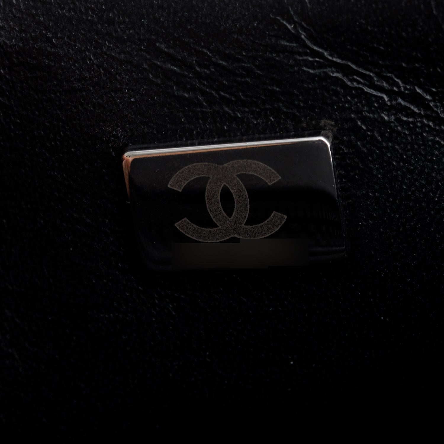 Chanel 2021 So Black Quilted Lambskin Leather Classic Square Mini Flap Bag w/ Box & Receipt