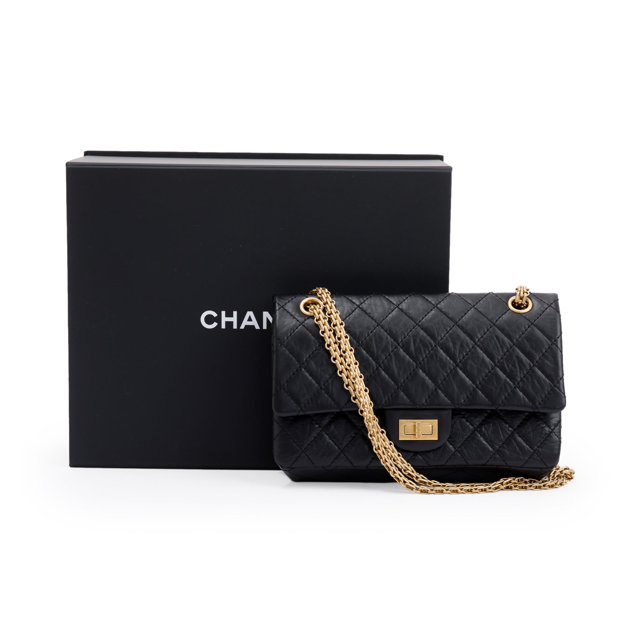 Chanel 2022 2.55 Reissue 225 Double Flap Bag w/ Box
