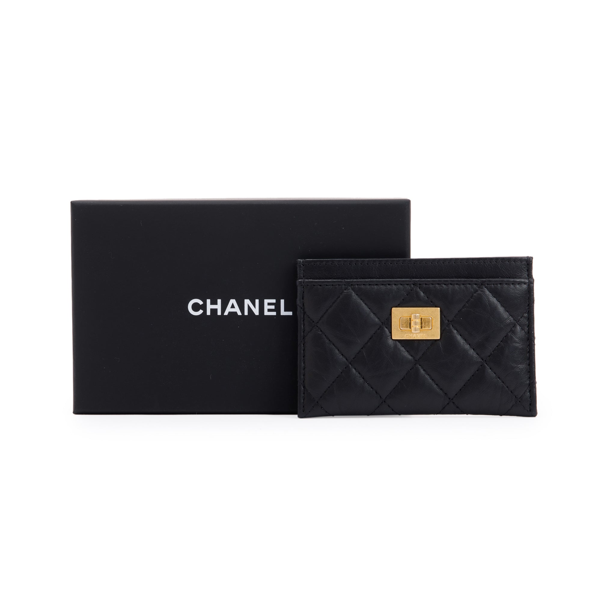 Chanel 2022 2.55 Reissue Card Holder w/ Box