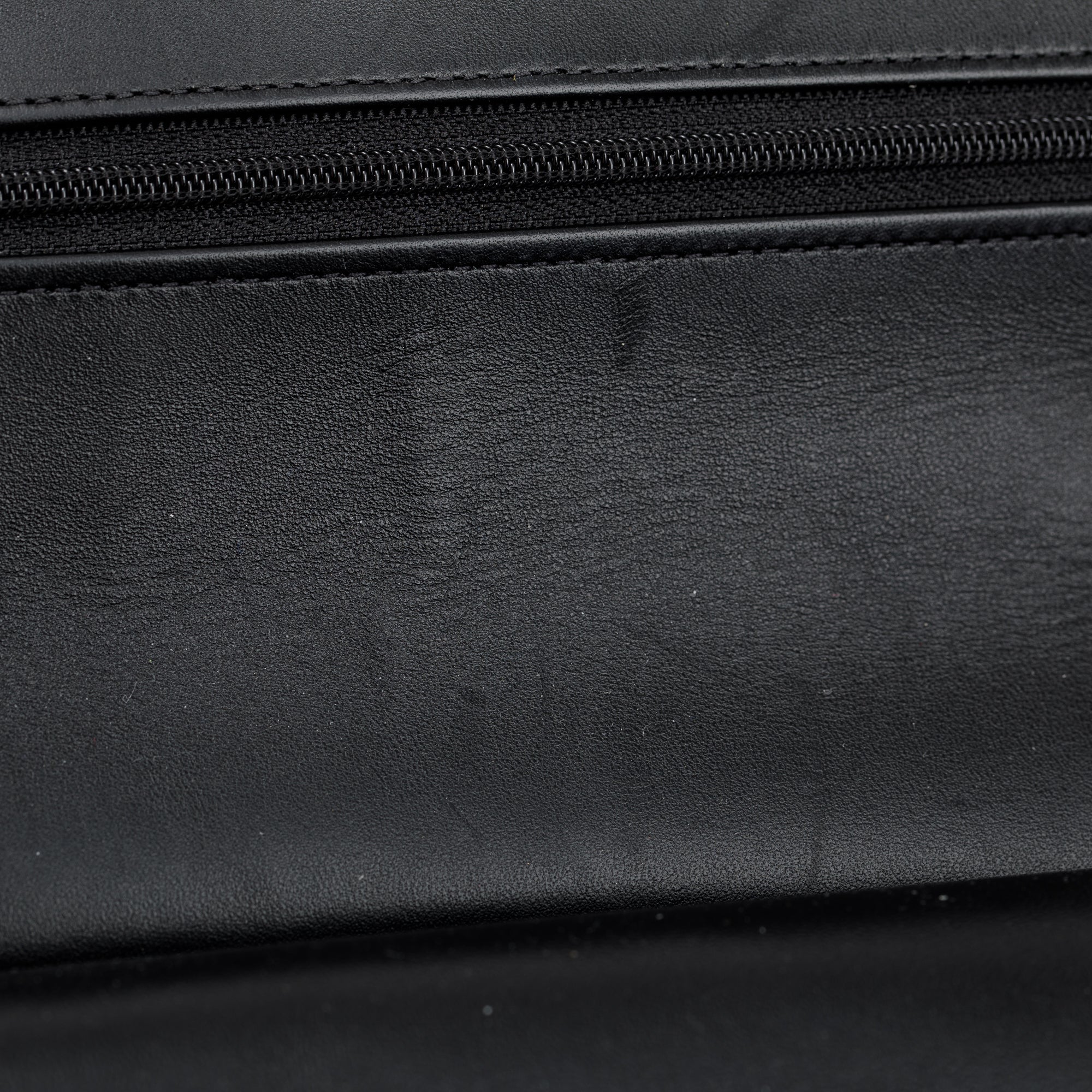 Chanel 2022 Black Lambskin Leather Classic Medium Double Flap Bag w/ Box