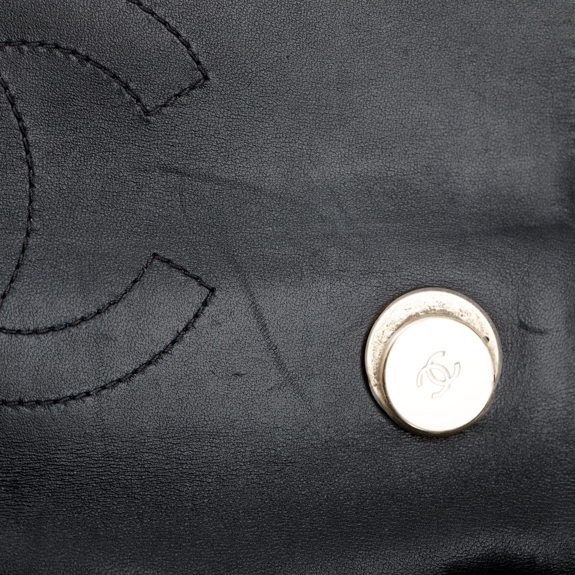 Chanel 2022 Black Lambskin Trendy CC Small Top Handle Flap Bag w/ Box & Receipt