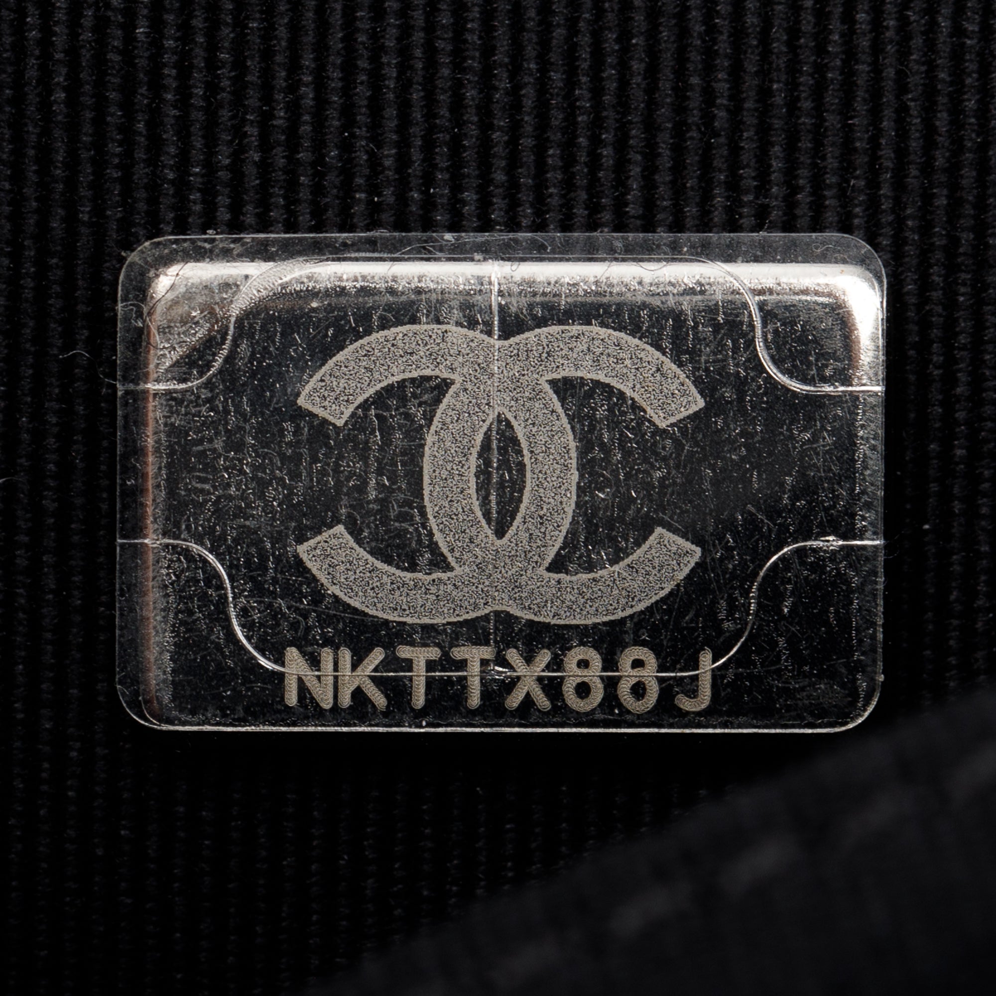 Chanel 2022 Black Quilted Caviar Large Boy Bag