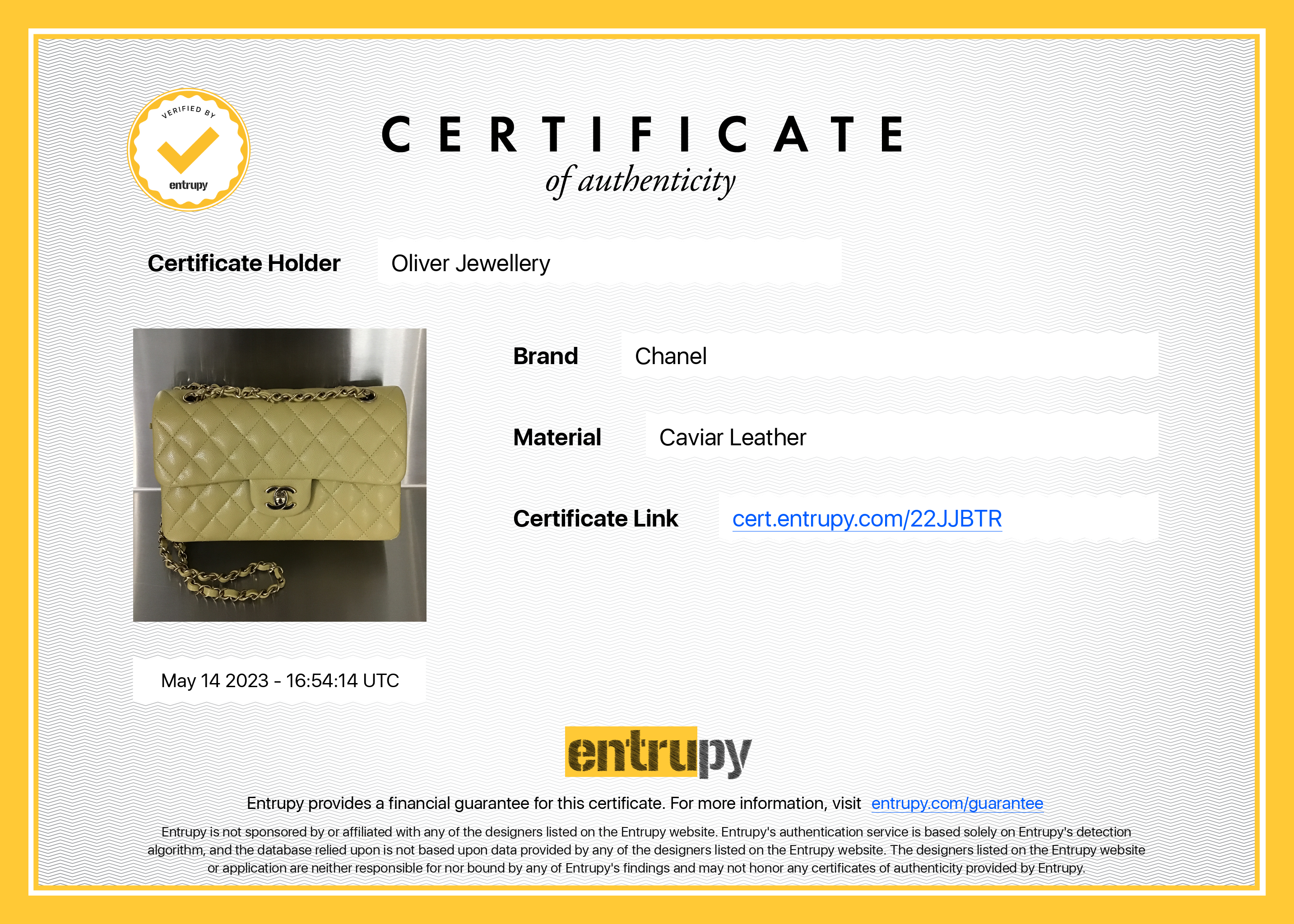 Chanel 2022 Caviar Small Classic Double Flap Bag