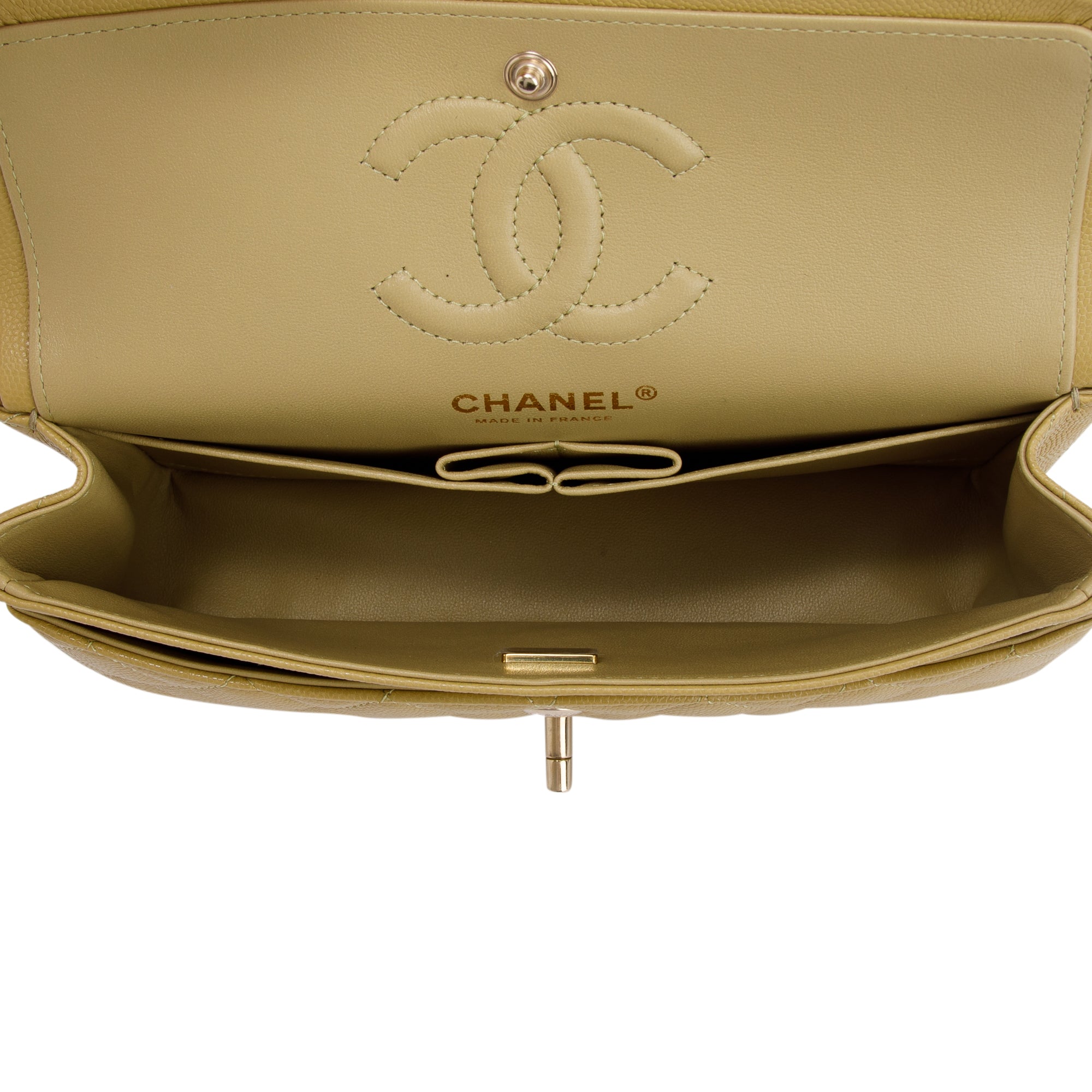 Chanel 2022 Caviar Small Classic Double Flap Bag