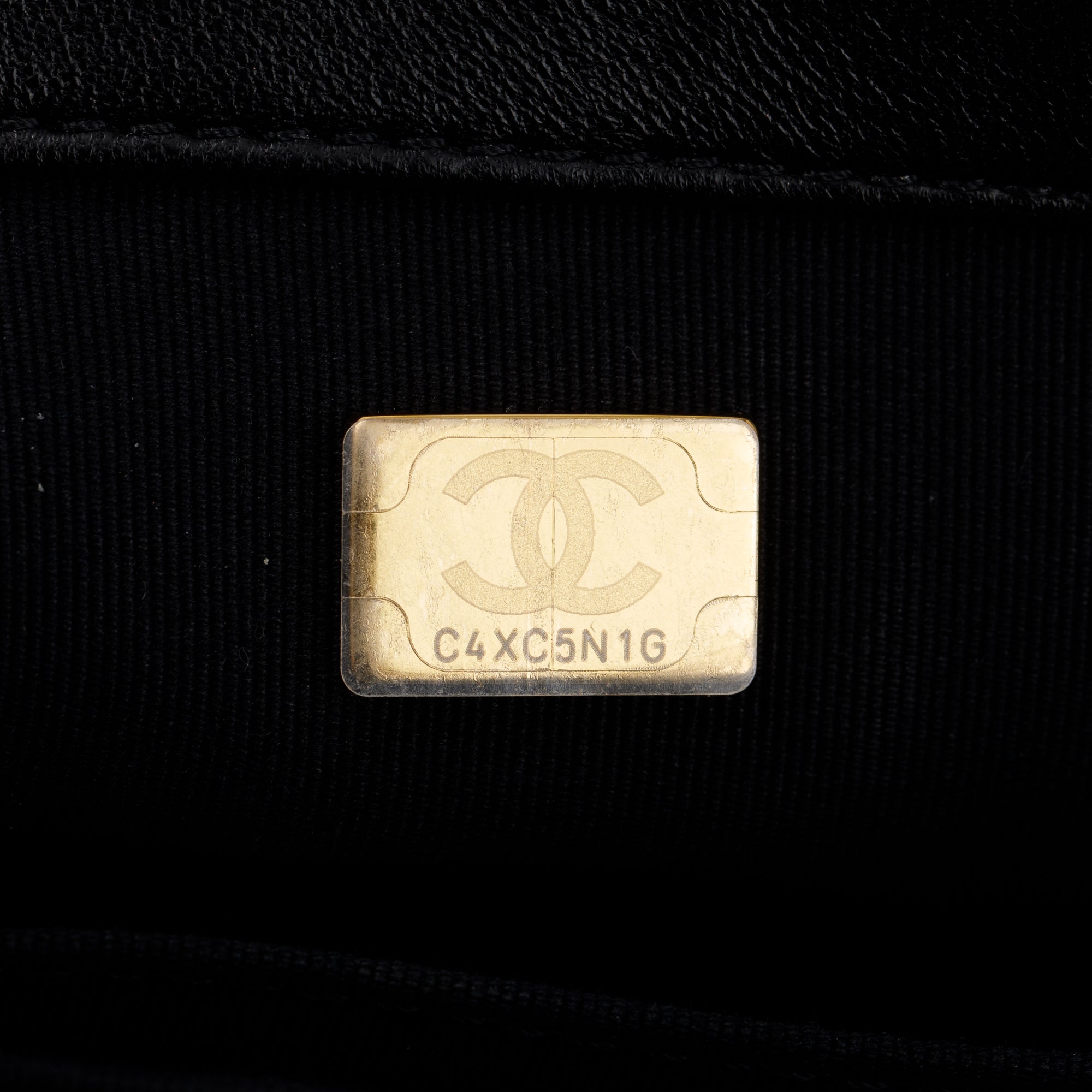 Chanel 2022 Diamond Threaded Tweed CC Pearl Crush Square Mini Flap Bag