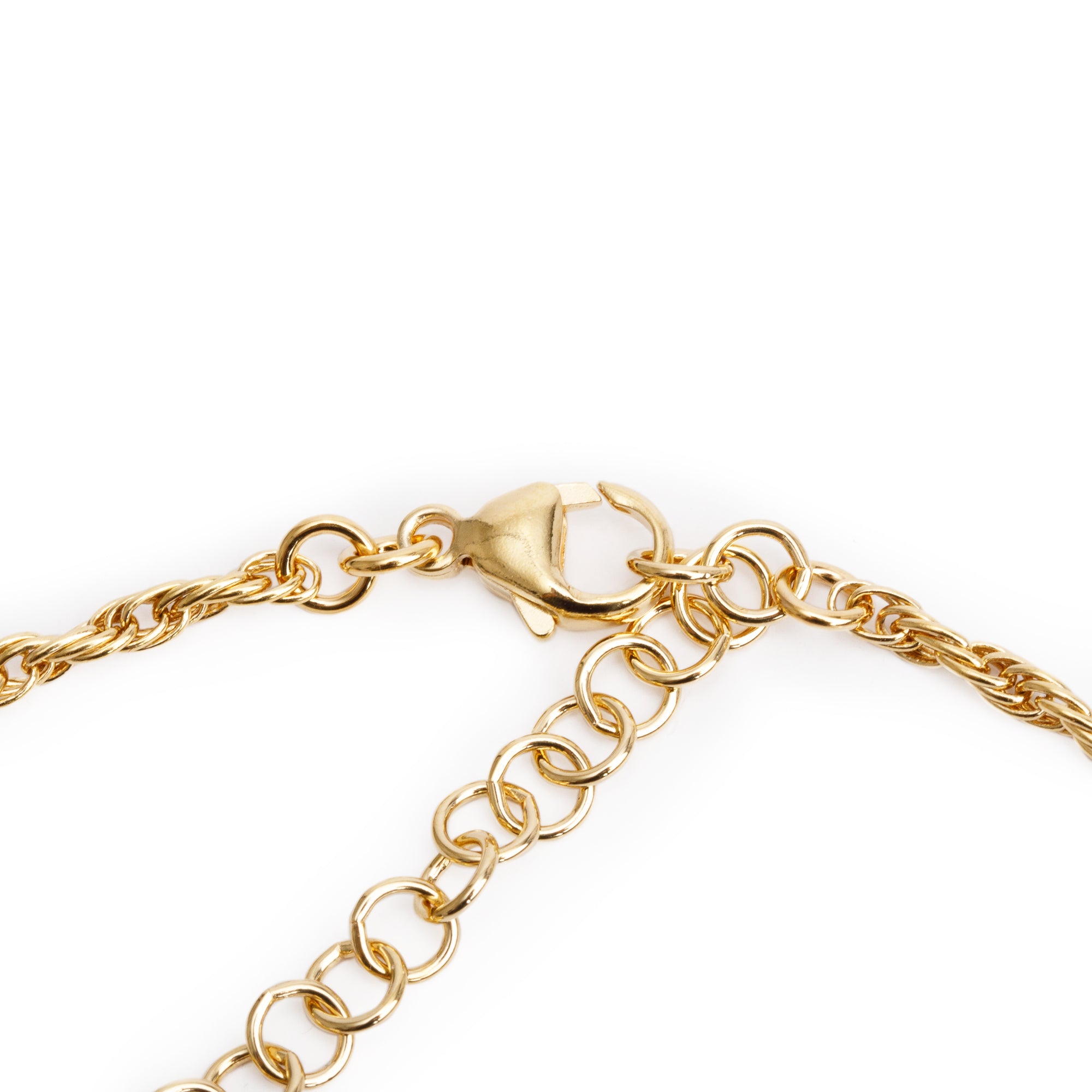 Chanel 2022 Gold-Plated Strass & Faux Pearl CC Drop Pendant Necklace w/ Box