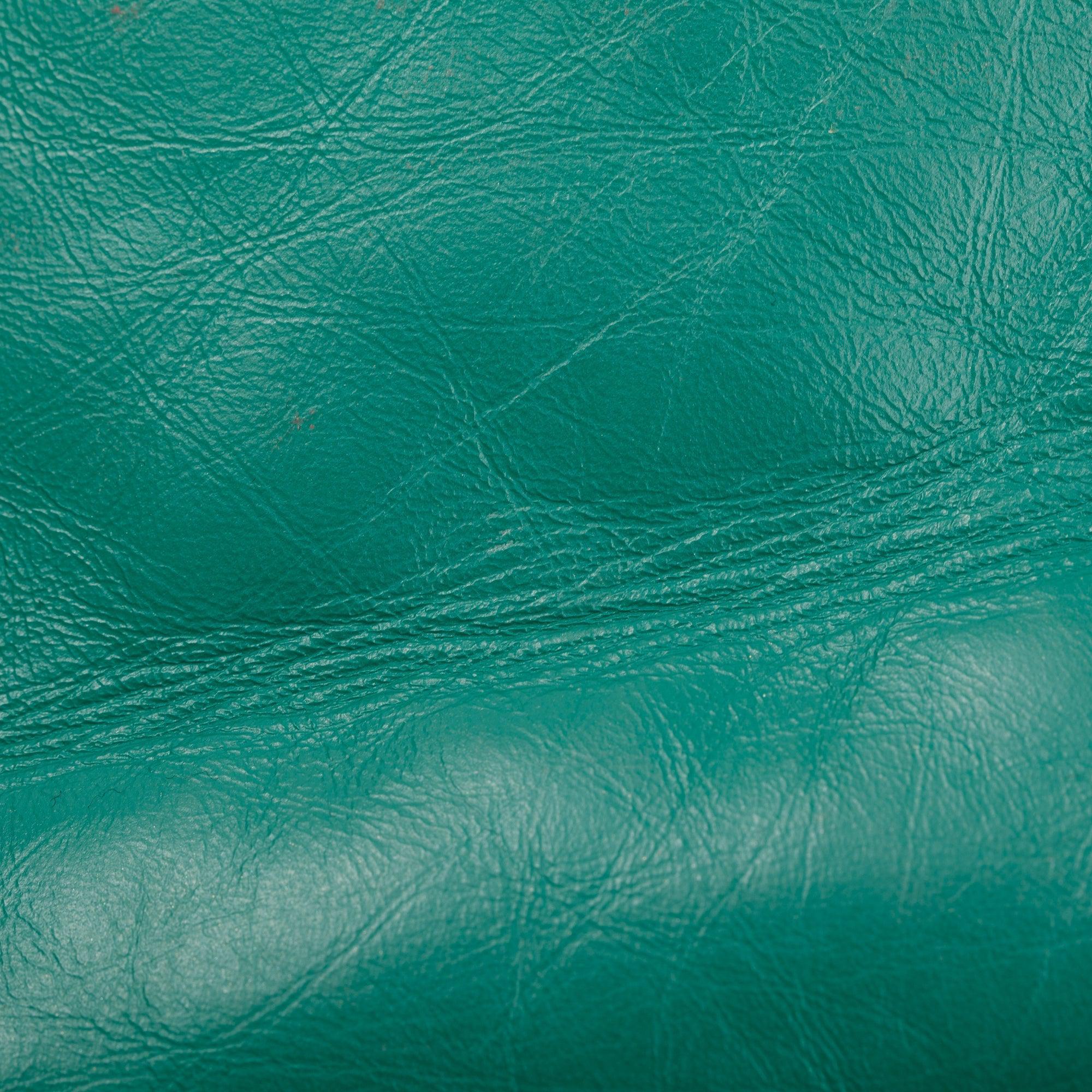 Chanel 2022 Green Aged Calfskin Leather Mini 2.55 Reissue Flap Bag