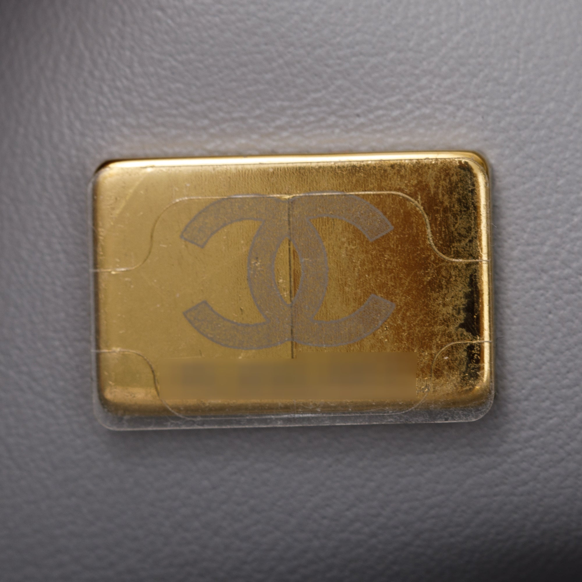 Chanel 2022 Grey Quilted Lambskin Leather Small Color Match Flap Bag W/ Receipt