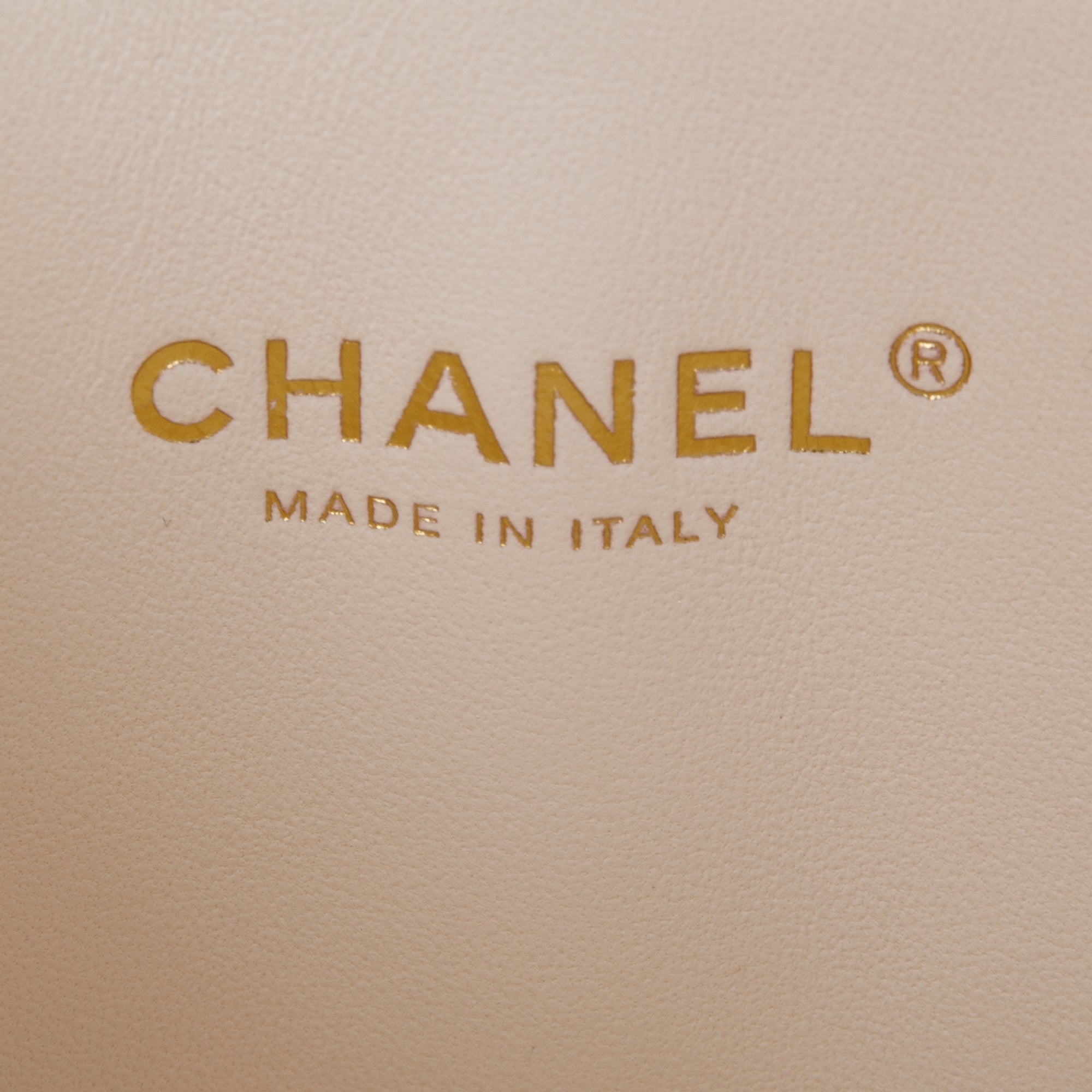 Chanel 2022 Lambskin Leather Small Vanity Case w/ Box