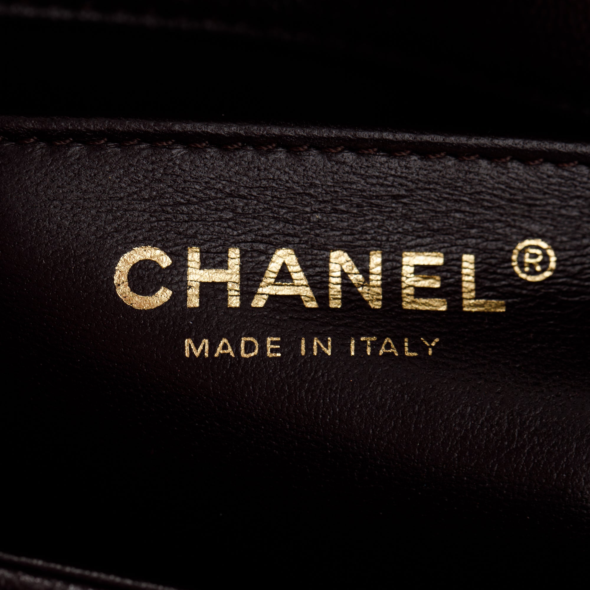 Chanel 2022 Marron Caviar Leather Small Boy Bag w/ Box & Receipt