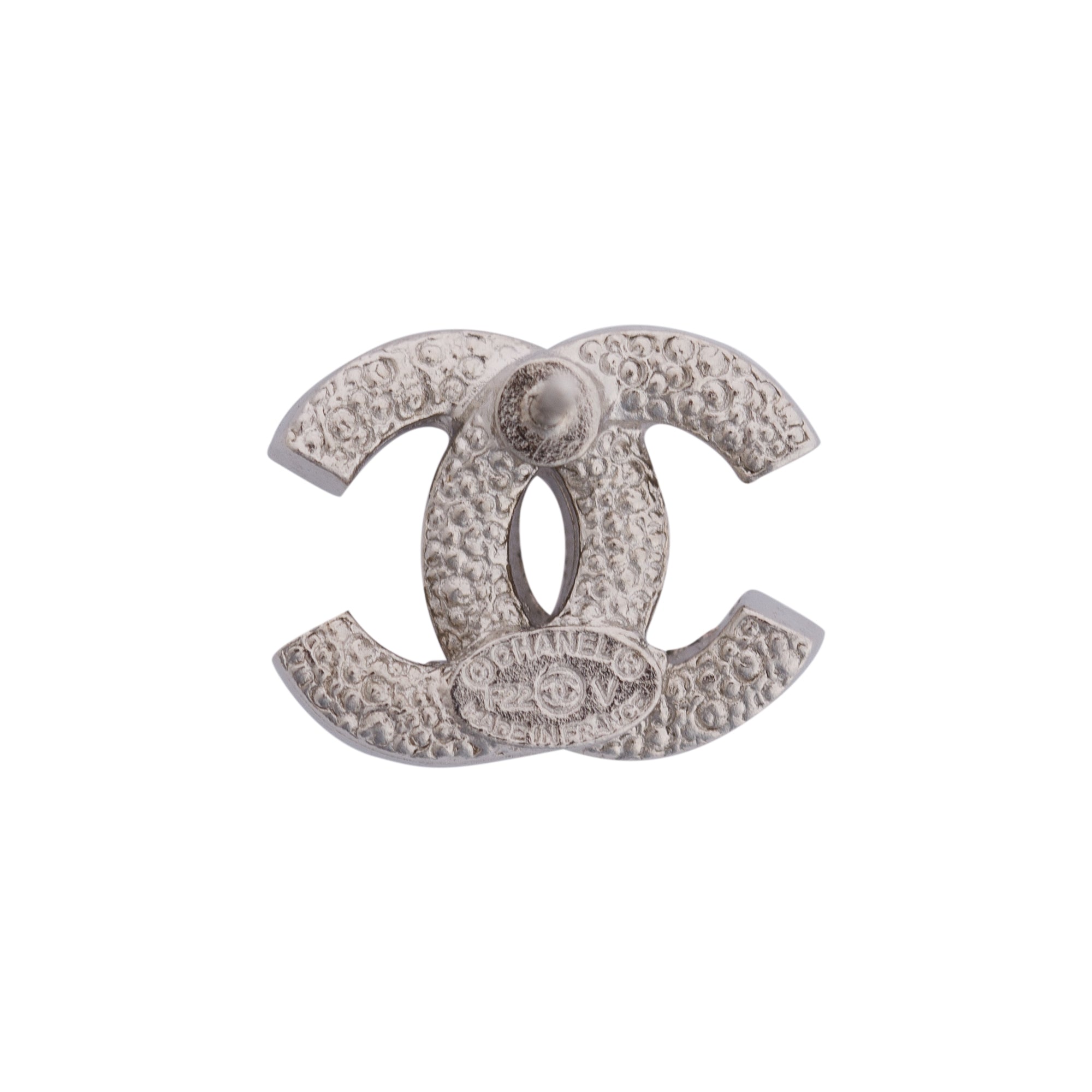 Chanel 2022 Mini Strass CC Stud Earrings w/ Box