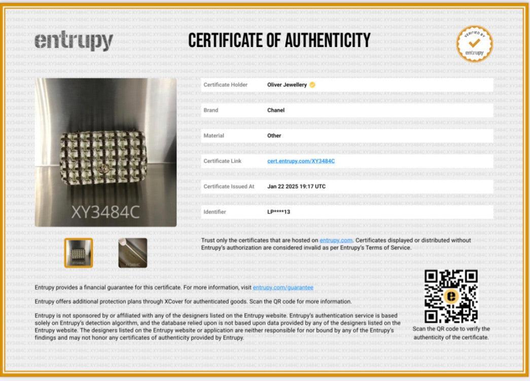 Chanel 2022 Multicolor Tweed Classic Mini Rectangular Flap Bag w/ Box