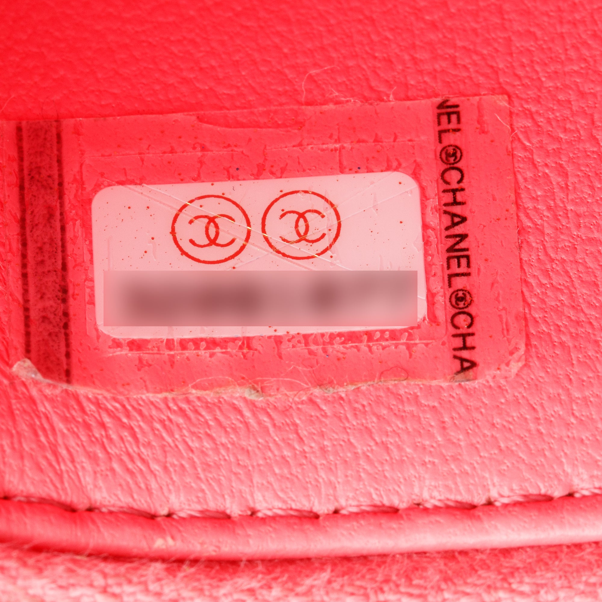 Chanel 2022 Pink Quilted Caviar Leather Small Vanity Case