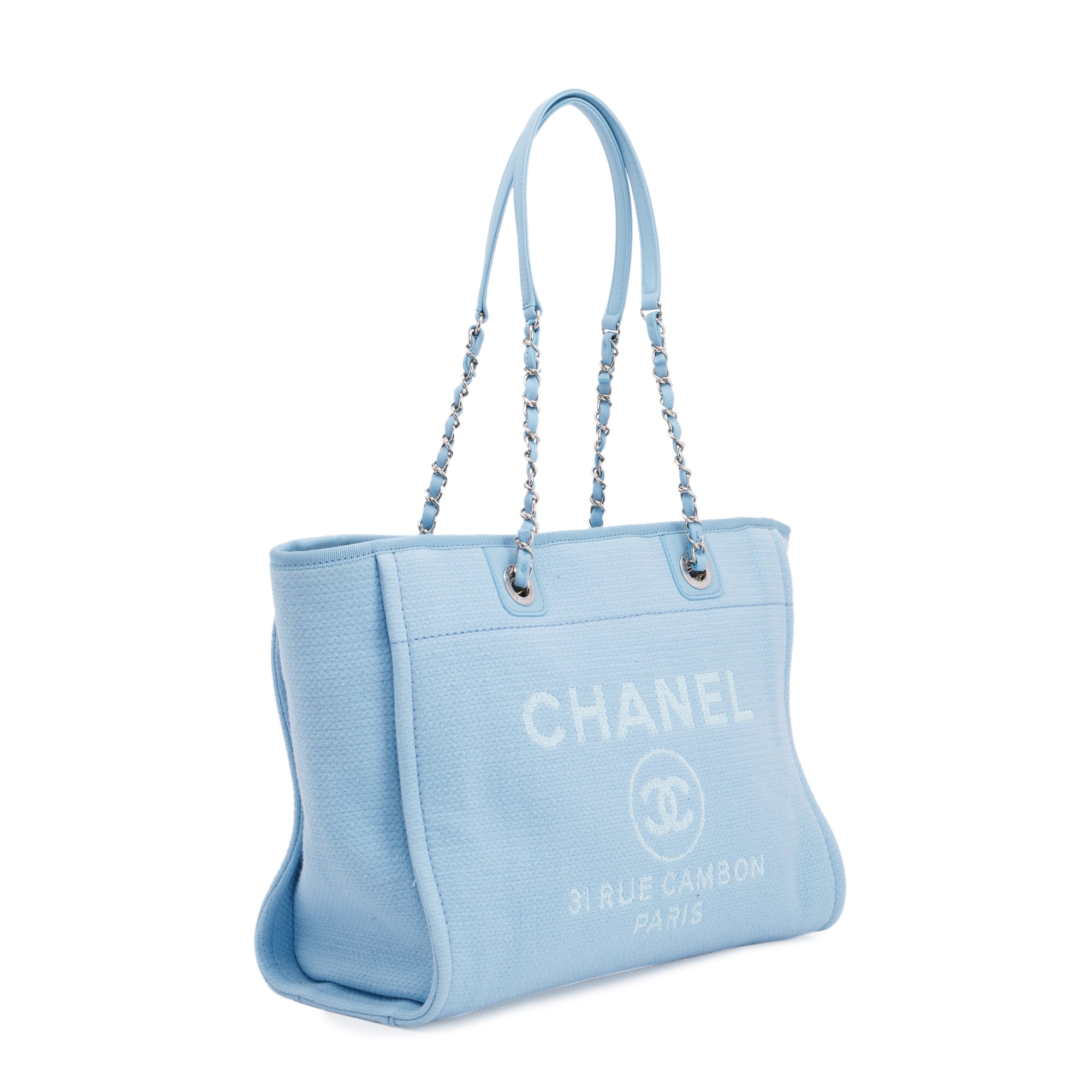 Chanel 2022 Small Deauville Tote w/ Pouch