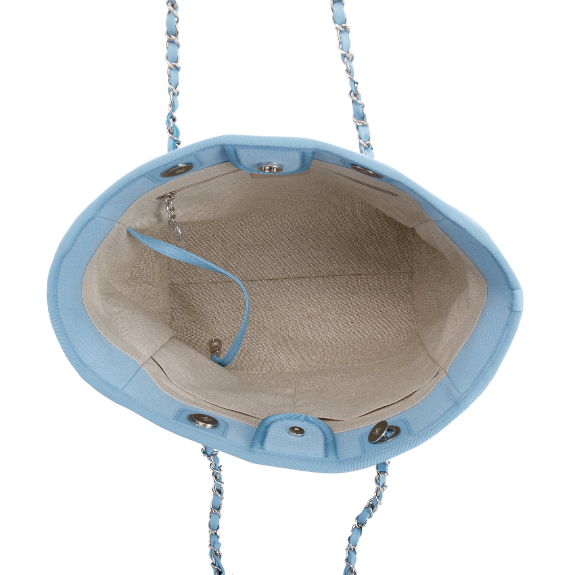 Chanel 2022 Small Deauville Tote w/ Pouch