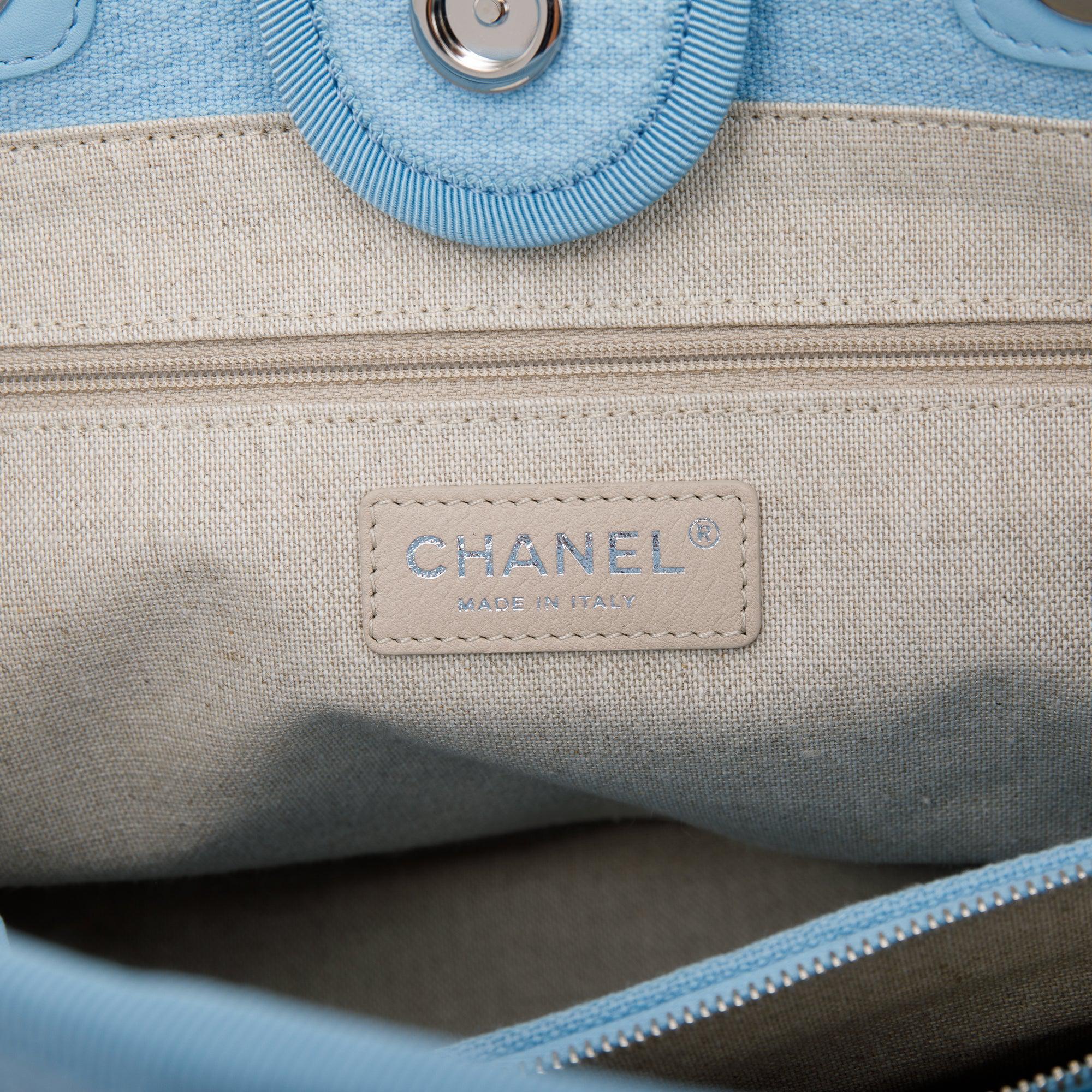 Chanel 2022 Small Deauville Tote w/ Pouch