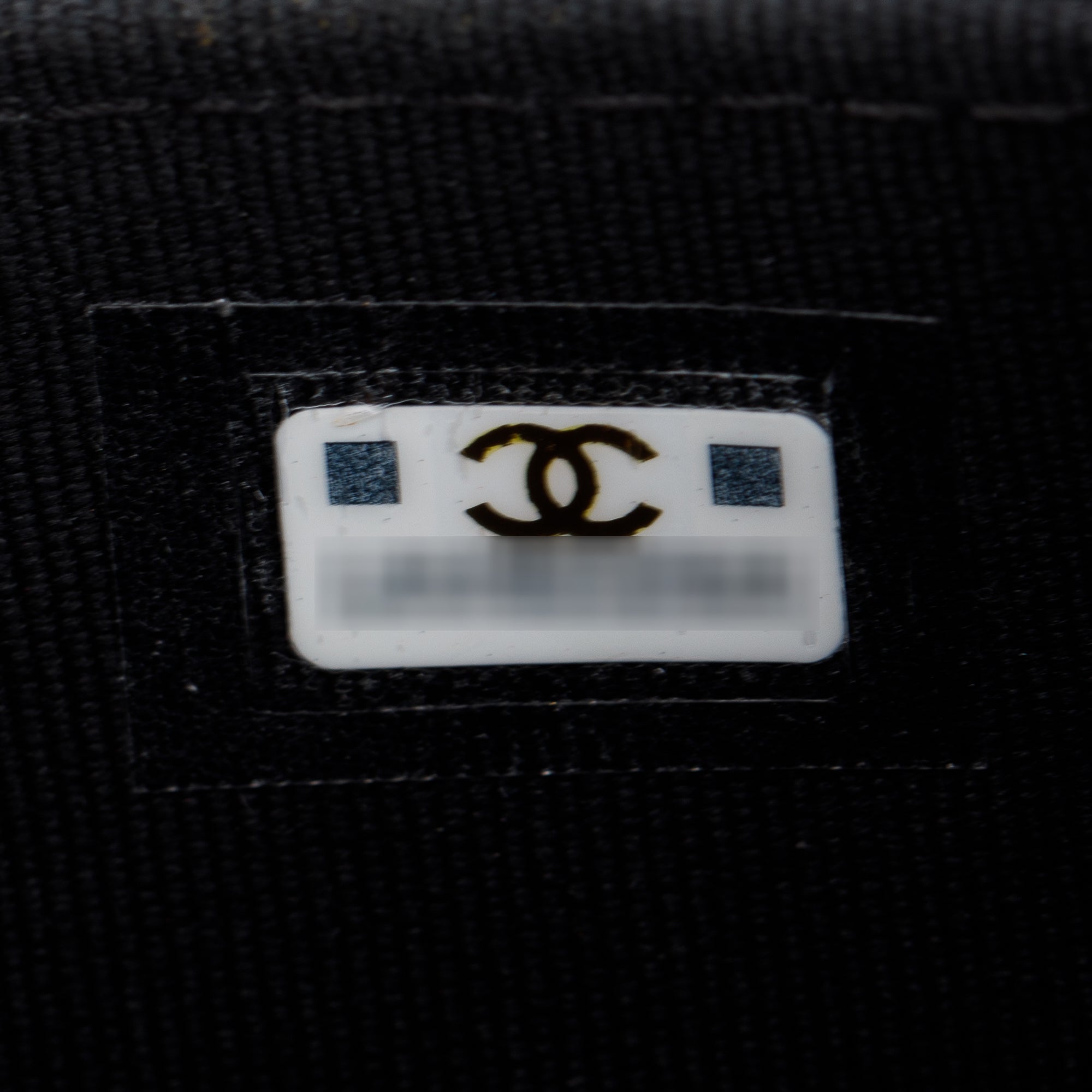 Chanel 2023 Black Quilted Calfskin Leather Candy CC Chain Phone Holder w/ Box