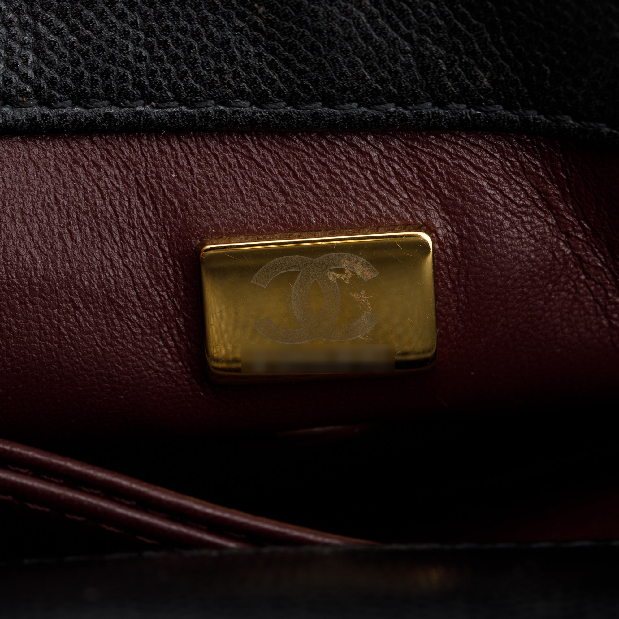 Chanel 2023 Black Quilted Caviar Extra Mini Coco Handle Flap Bag