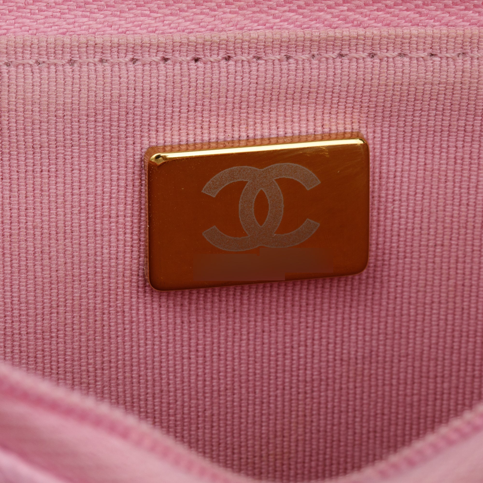 Chanel 2023 Pink Quilted Caviar Leather Classic Wallet on Chain w/ Box