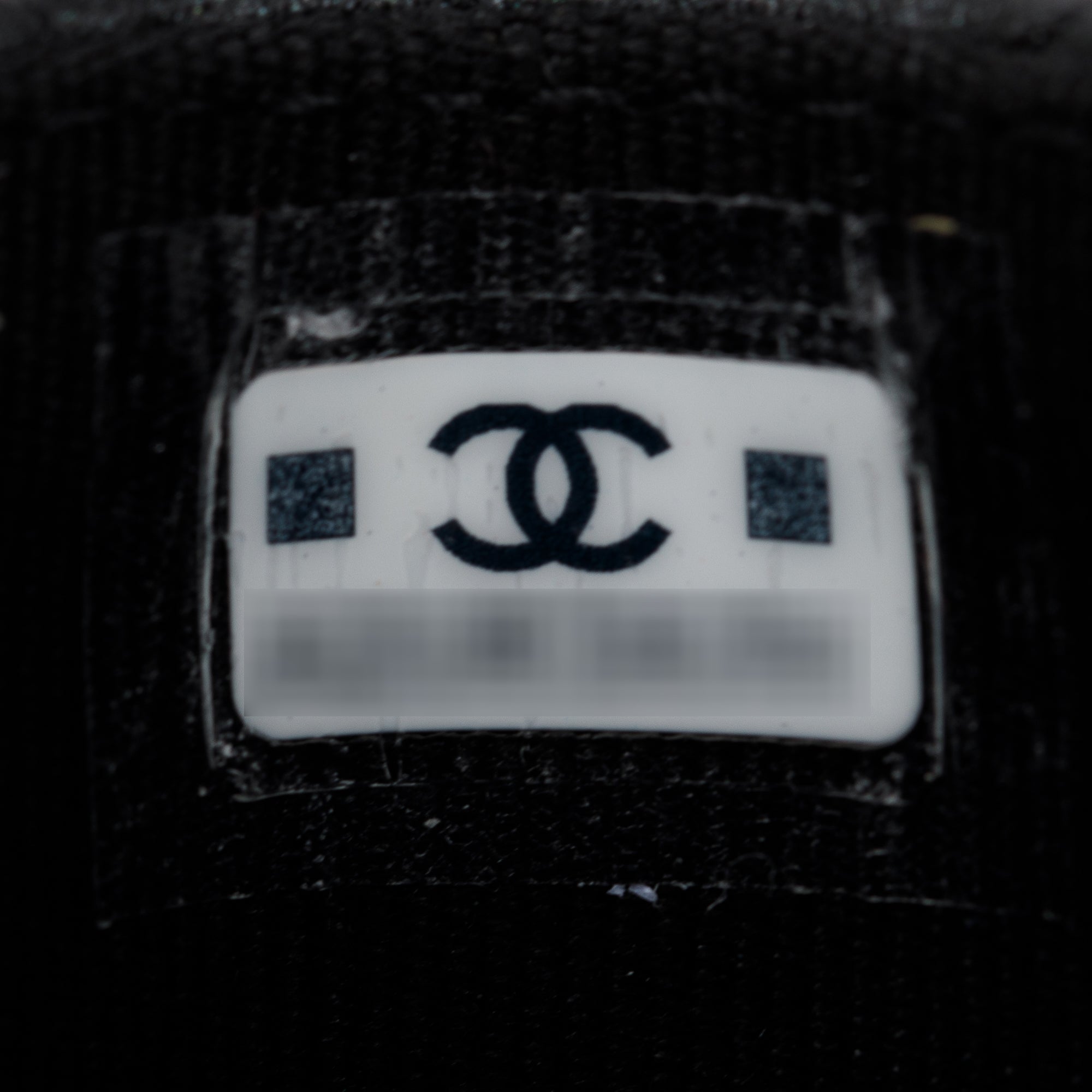 Chanel 2023 So Black Lambskin Leather Classic Flap Card Holder w/ Box & Receipt