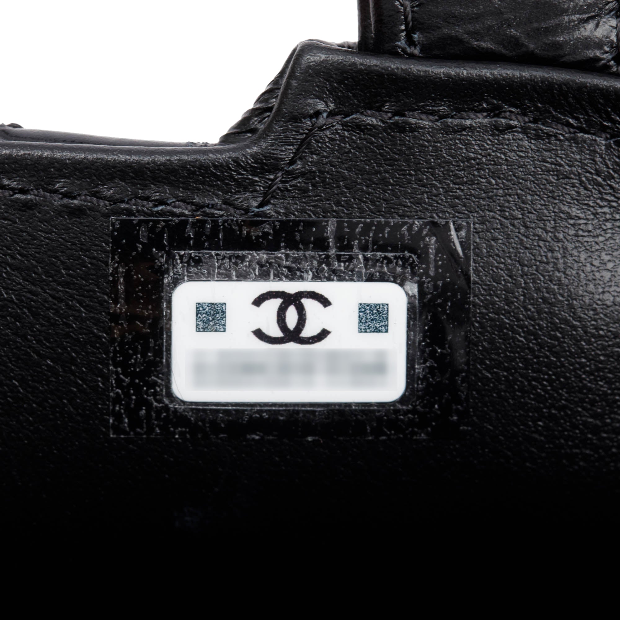Chanel 2024 Black Shiny Aged Calfskin Leather Nano Kelly Crossbody Bag w/ Box & Receipt
