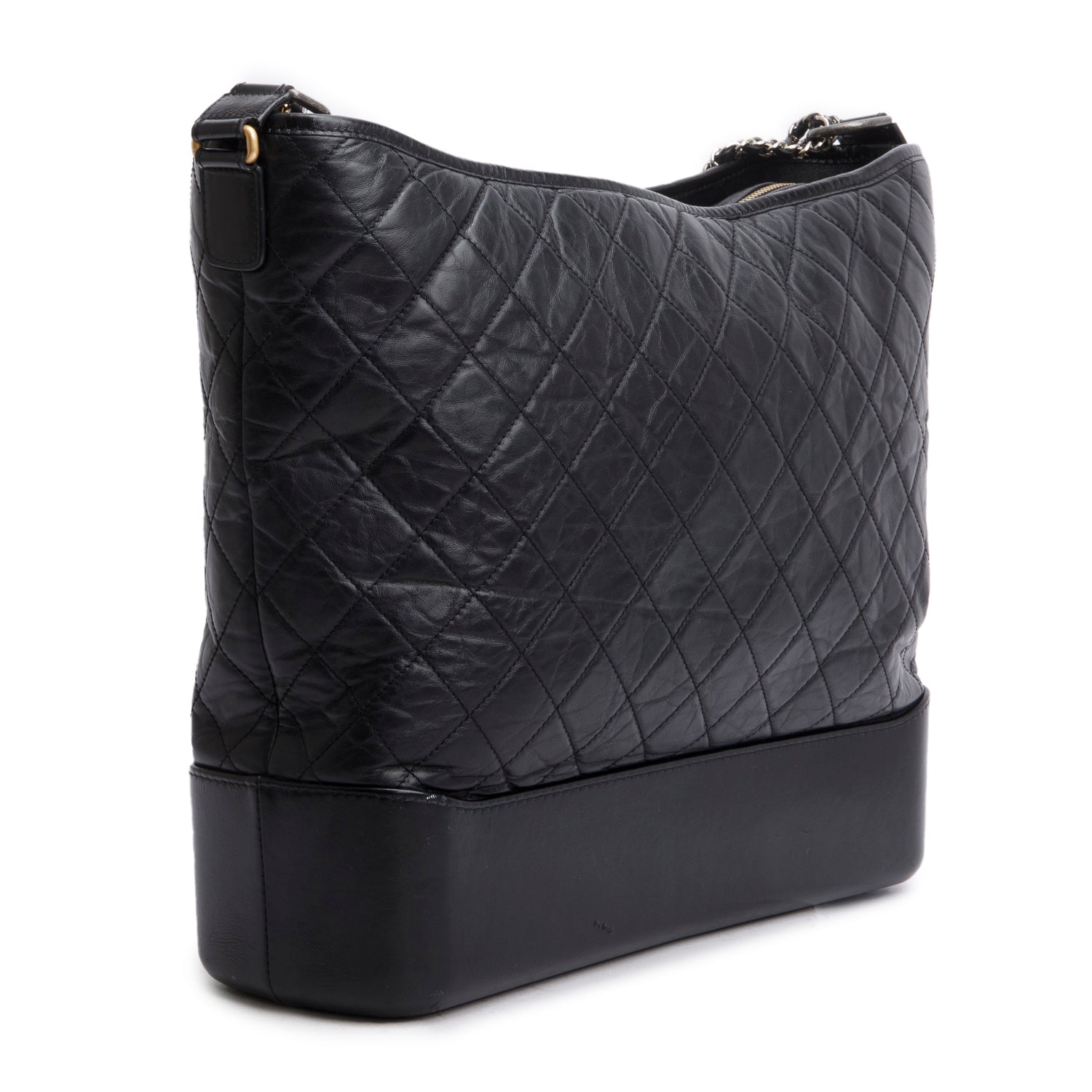 Chanel Aged Calfskin Quilted Large Gabrielle Hobo Bag